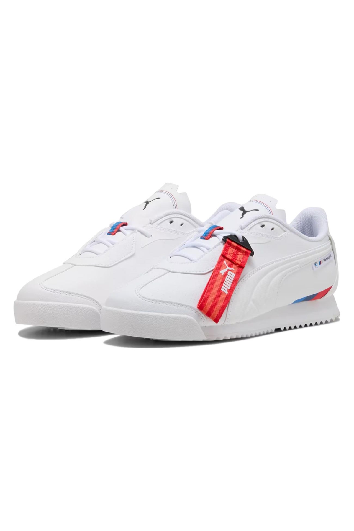 308617 BMW MMS Roma Stradale Spor Ayakkabı Beyaz - Görsel 4