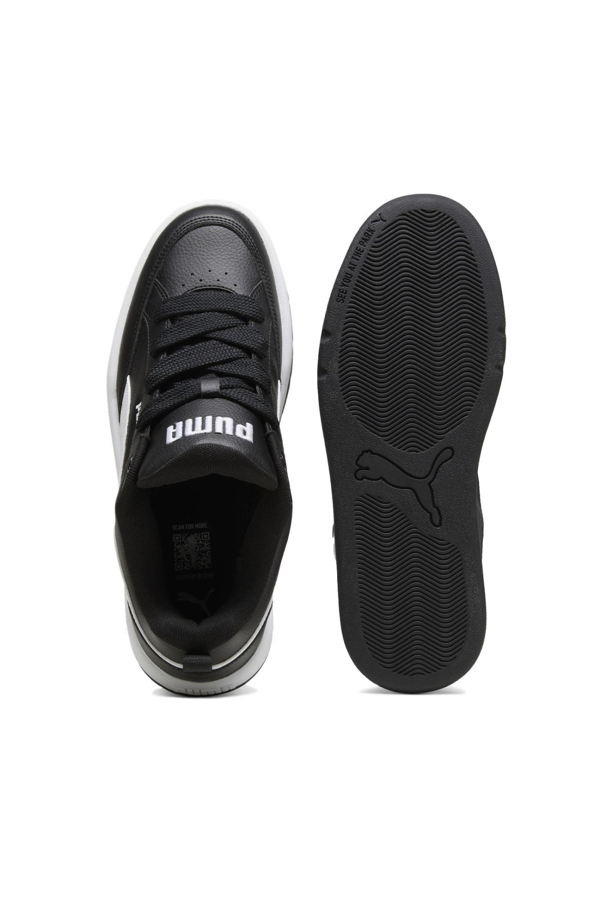 395084 Park Lifestyle Almond Spor Ayakkabı Siyah - Görsel 7