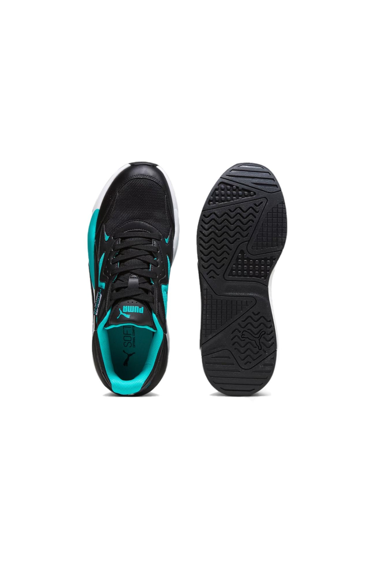 307136 Mapf1 X-Ray Speed Spor Ayakkabı Siyah-Yeşil - Görsel 5