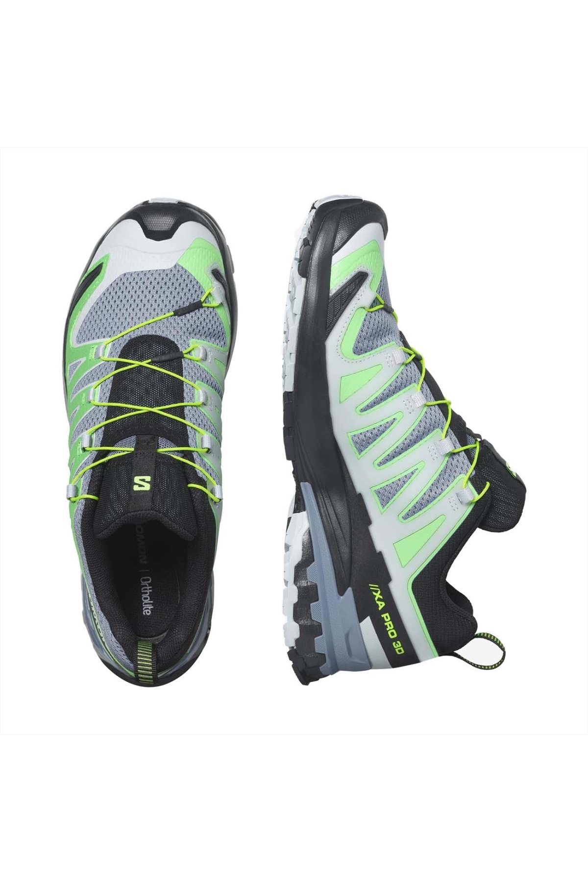 L47271900 Xa Pro 3D V9 Ayakkabı Gri-Yeşil - Görsel 5