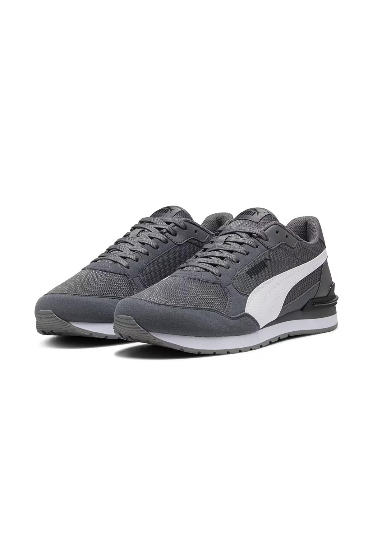 399666 ST Runner v4 Mesh Spor Ayakkabı Gri - Görsel 4