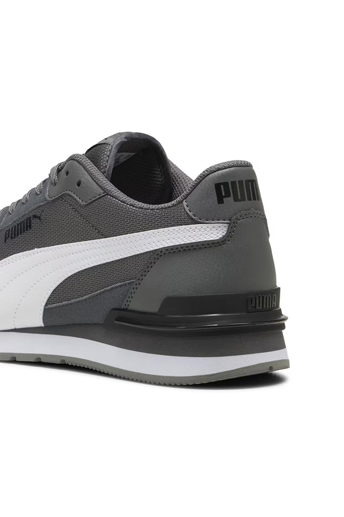 399666 ST Runner v4 Mesh Spor Ayakkabı Gri - Görsel 5