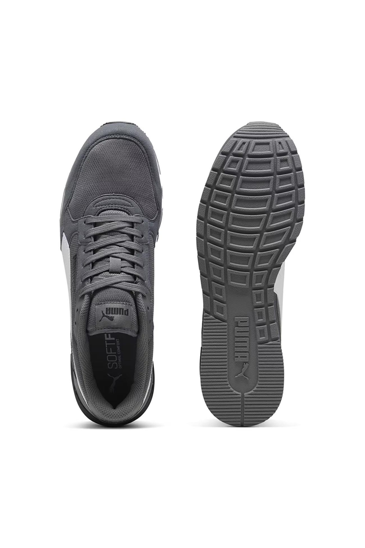 399666 ST Runner v4 Mesh Spor Ayakkabı Gri - Görsel 6