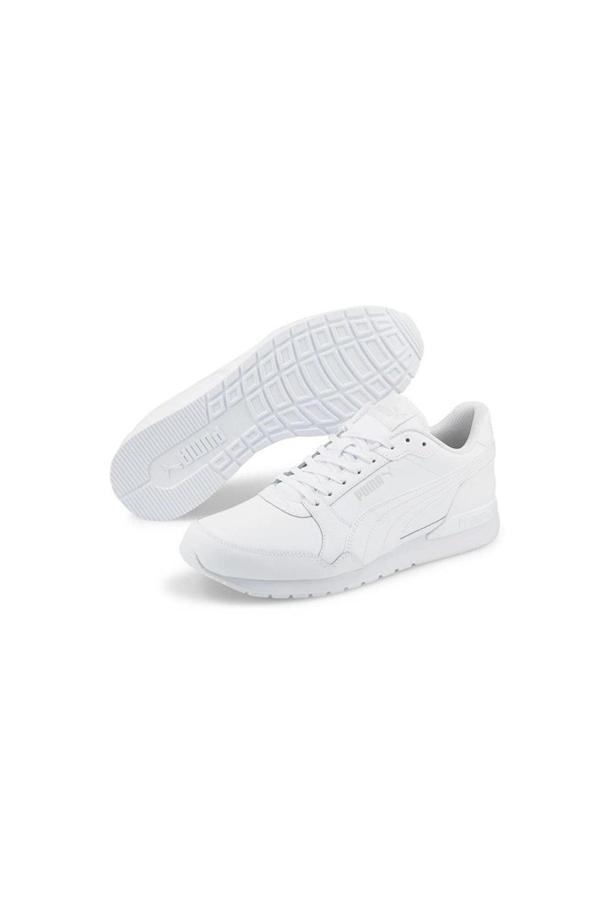 384855 St Runner V3 Spor Ayakkabı Beyaz - Görsel 3