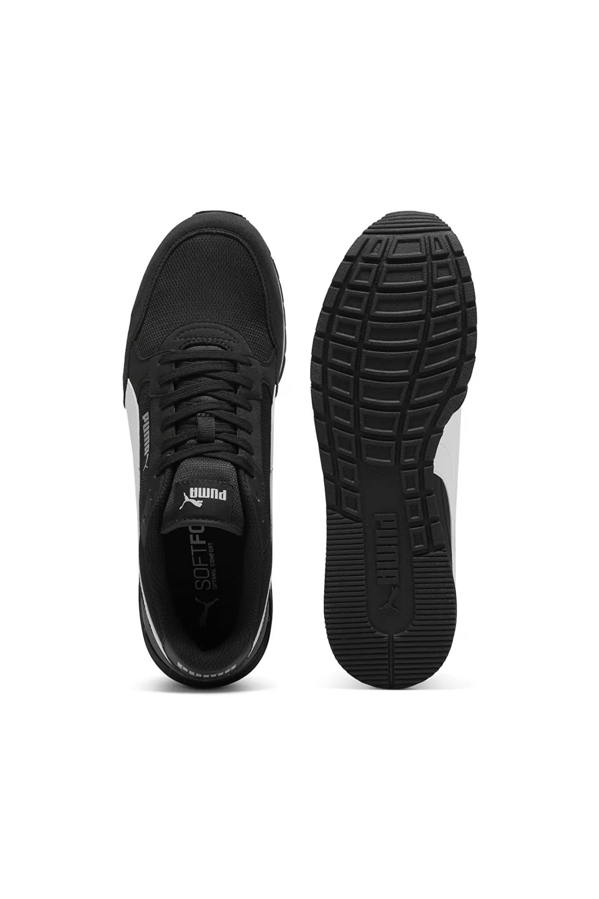 399666 ST Runner v4 Mesh Spor Ayakkabı Siyah - Görsel 6