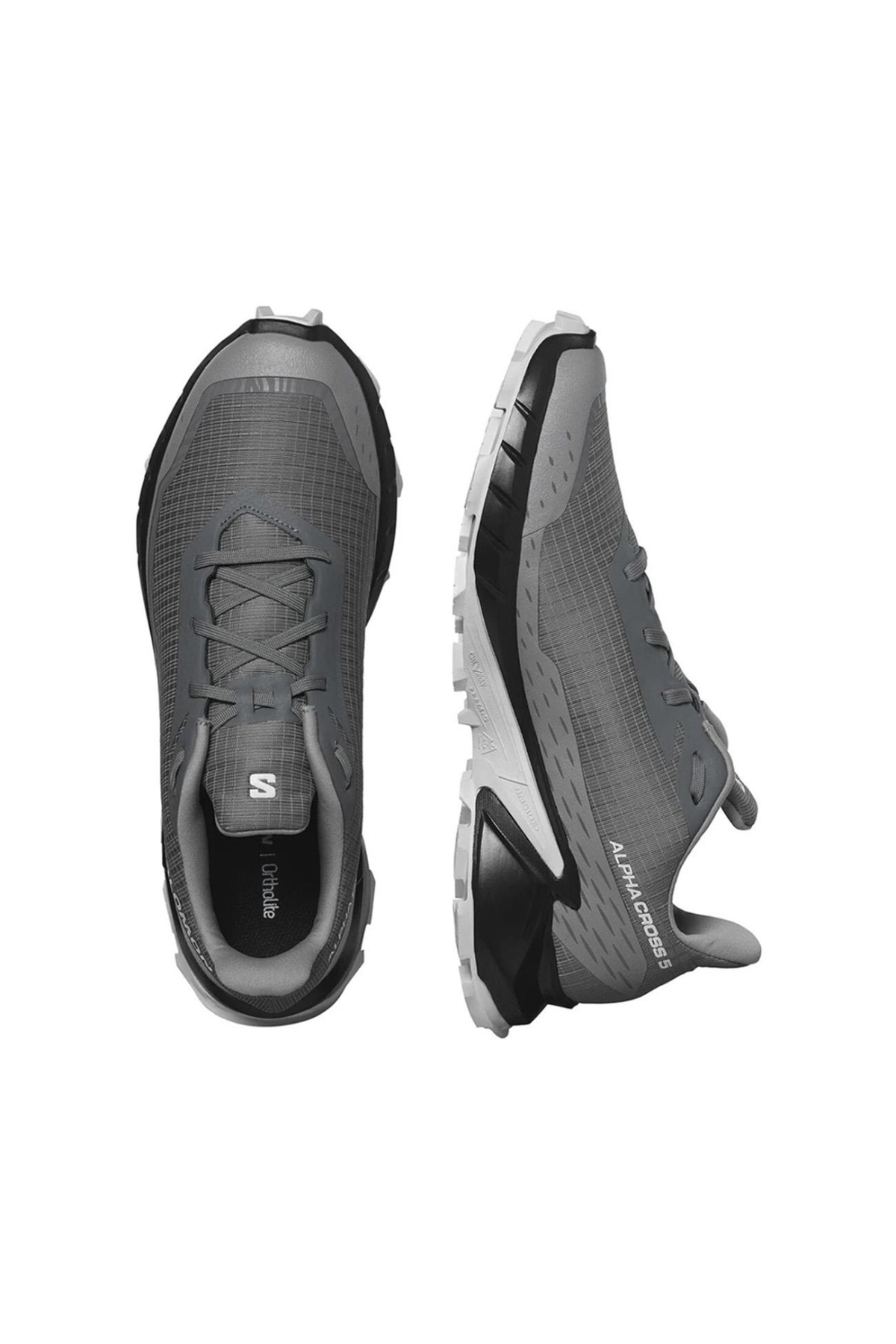 L47313300 Alphacross 5 Spor Ayakkabı Gri - Görsel 5