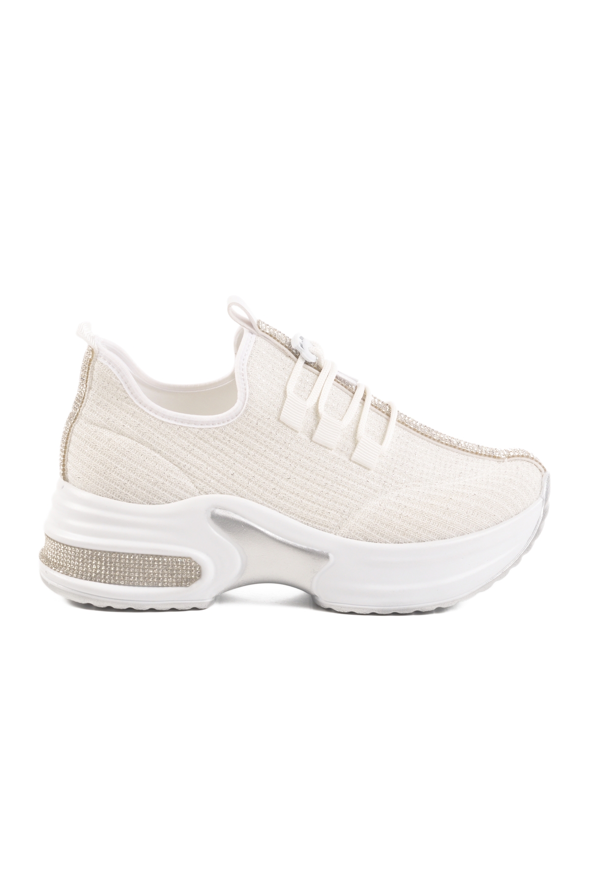 Aspor Beyaz Kadın Sneaker - Görsel 2