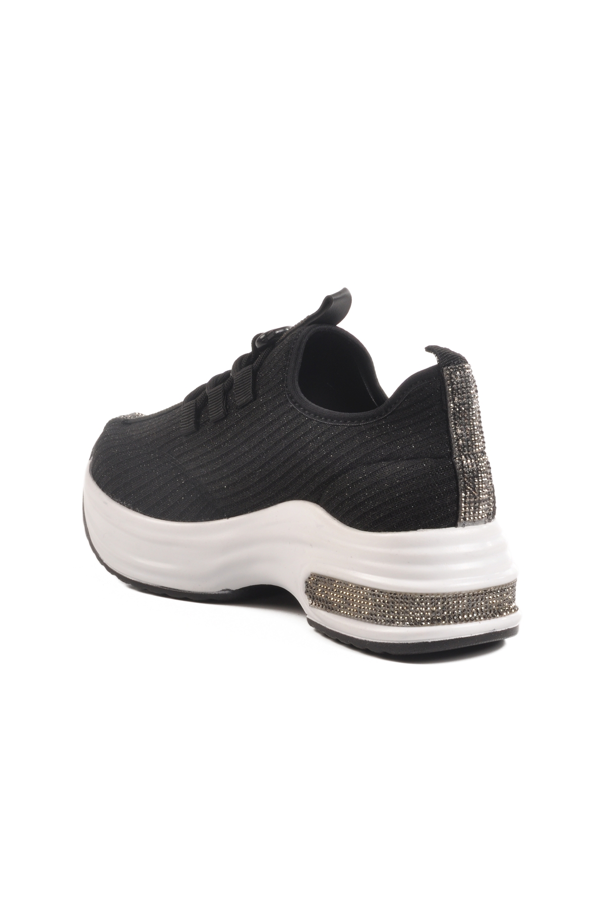 Aspor Siyah Beyaz Kadın Sneaker - Görsel 5