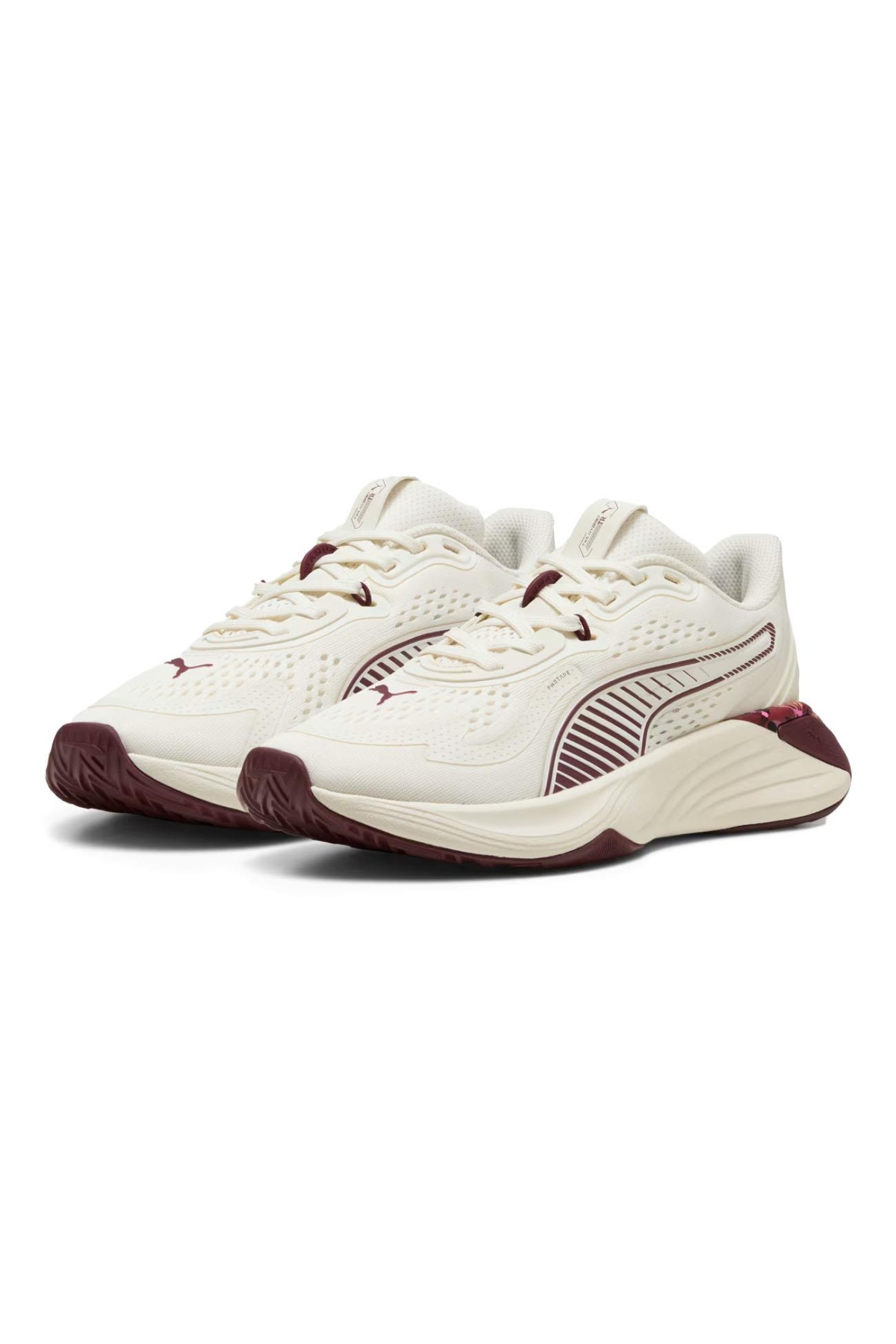 311739 PWR Hybrid TR Wns Floral Ri Spor Ayakkabı Krem - Görsel 4