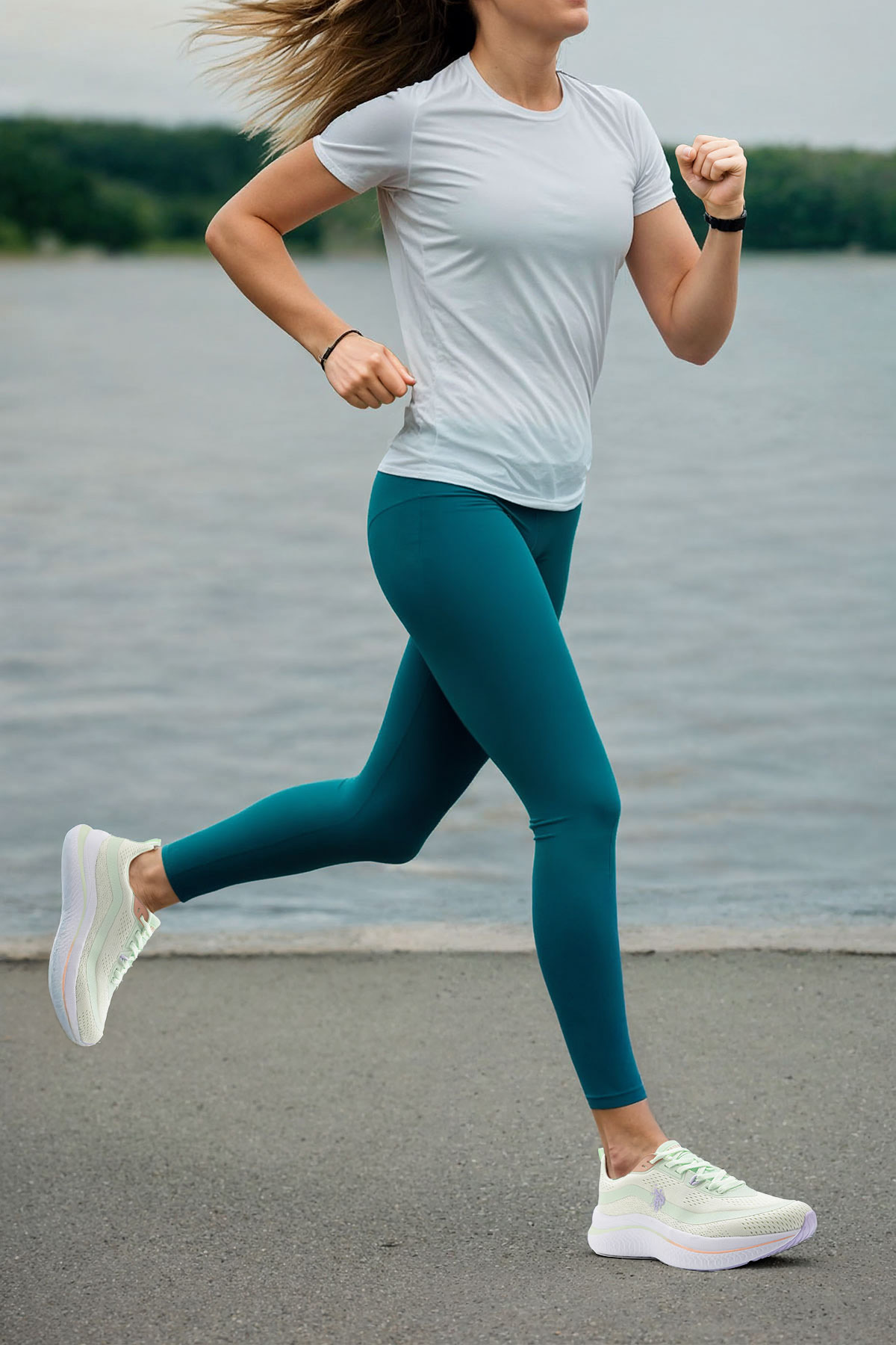 OWENS WMN 5FX Yeşil Kadın Koşu Ayakkabısı - Görsel 3