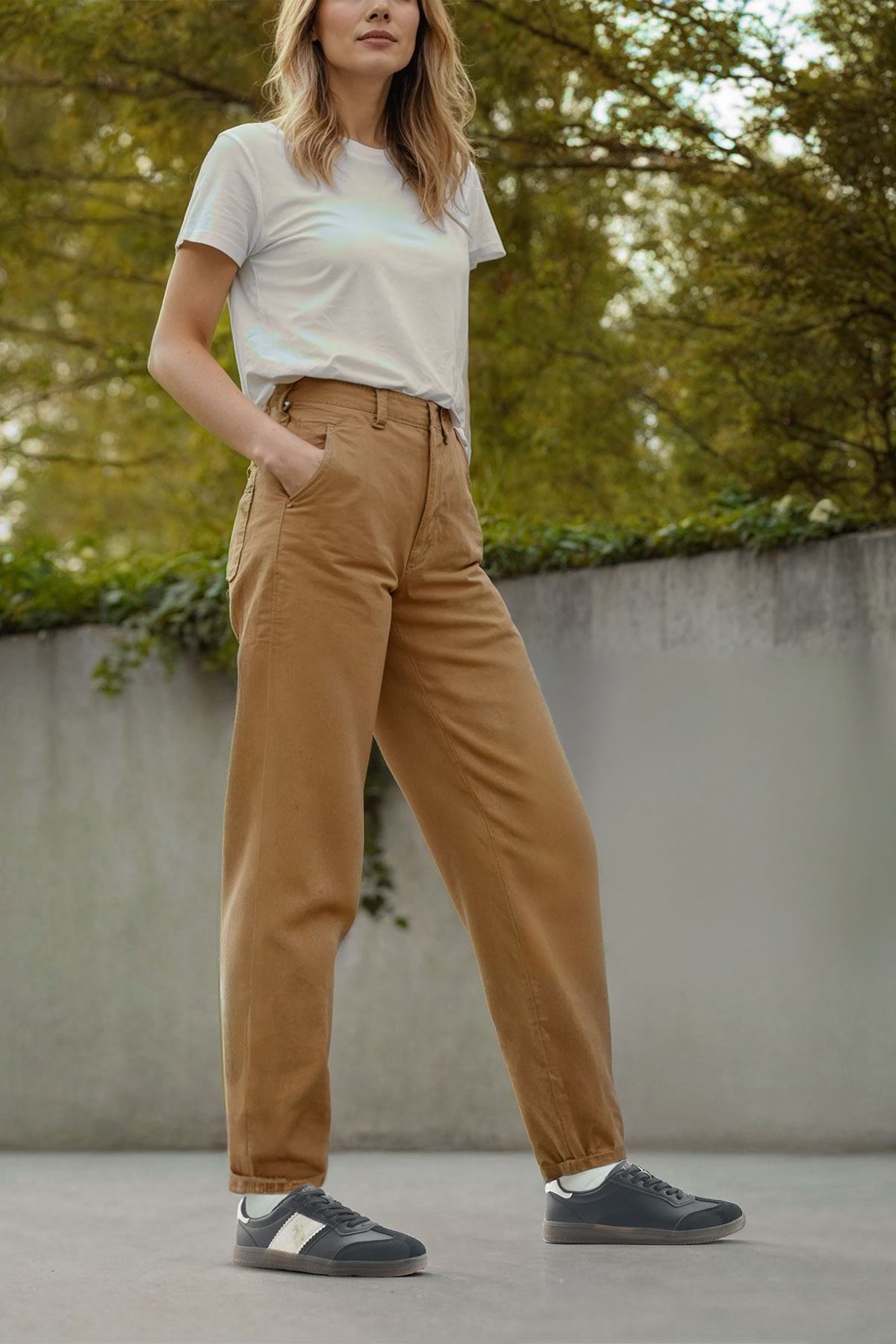 SANDRA 5FX Siyah Kadın Sneaker - Görsel 3