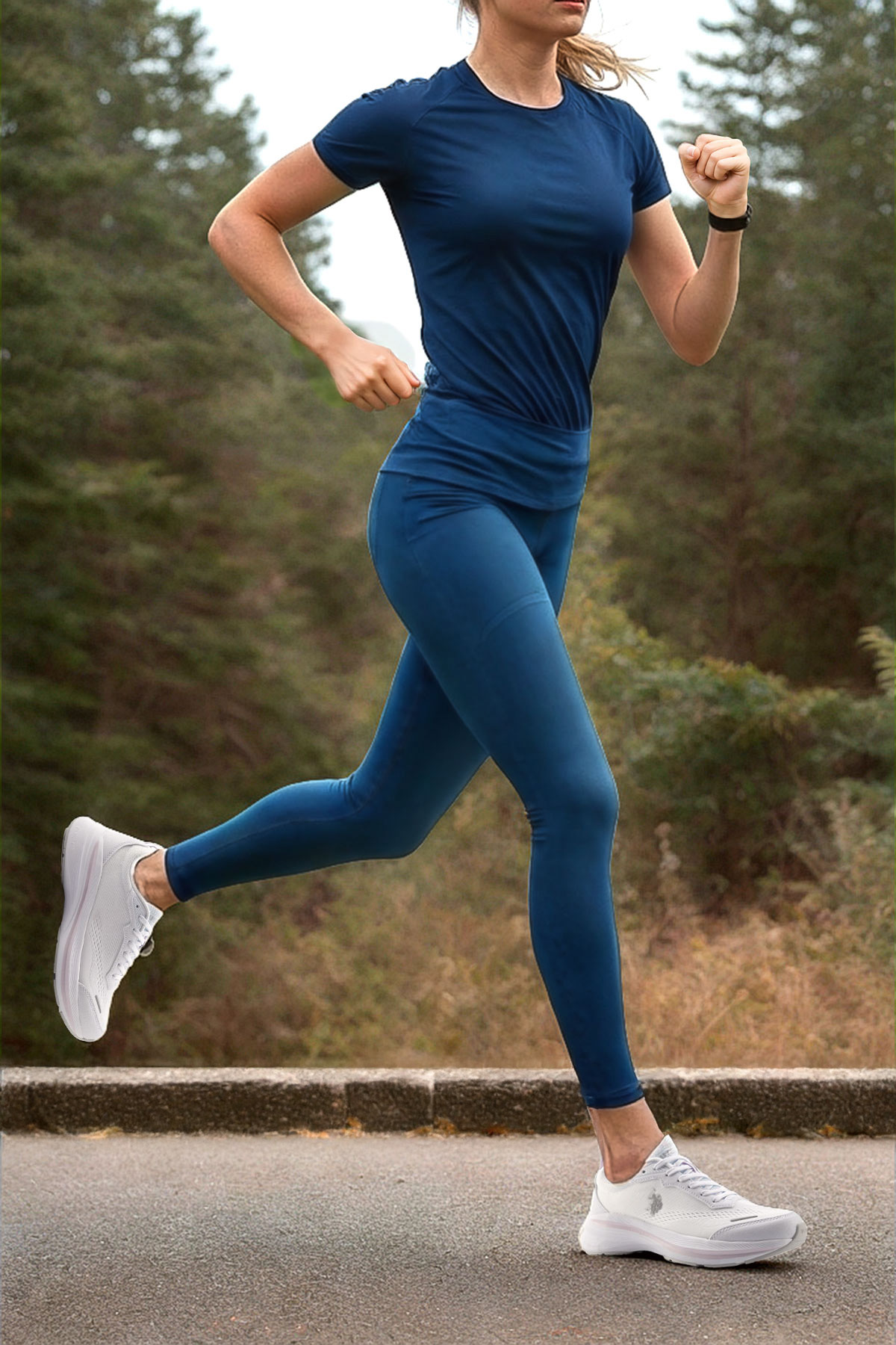 ALFIE 5FX Beyaz Kadın Koşu Ayakkabısı - Görsel 3