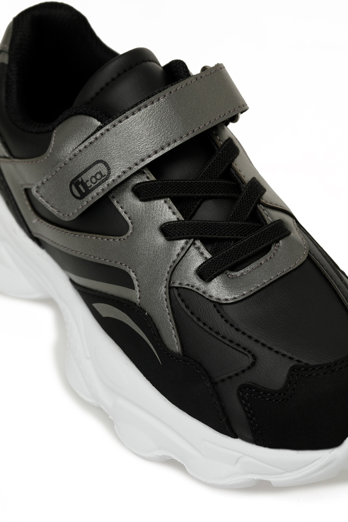 VICENTI F 5PR Siyah Kız Çocuk Spor Ayakkabı - Görsel 8