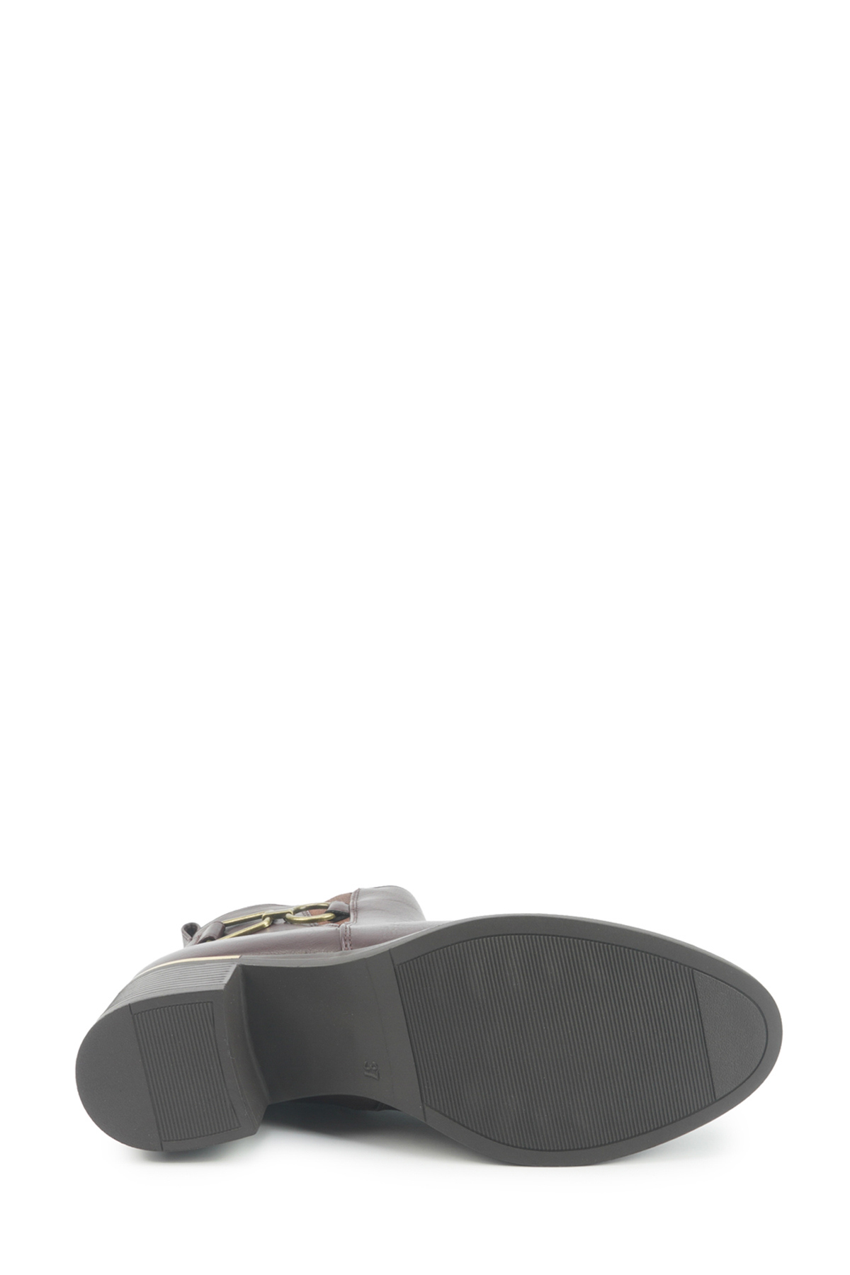 Polaris 326050.Z 5PR Kahverengi Kadın Topuklu Bot - Görsel 5