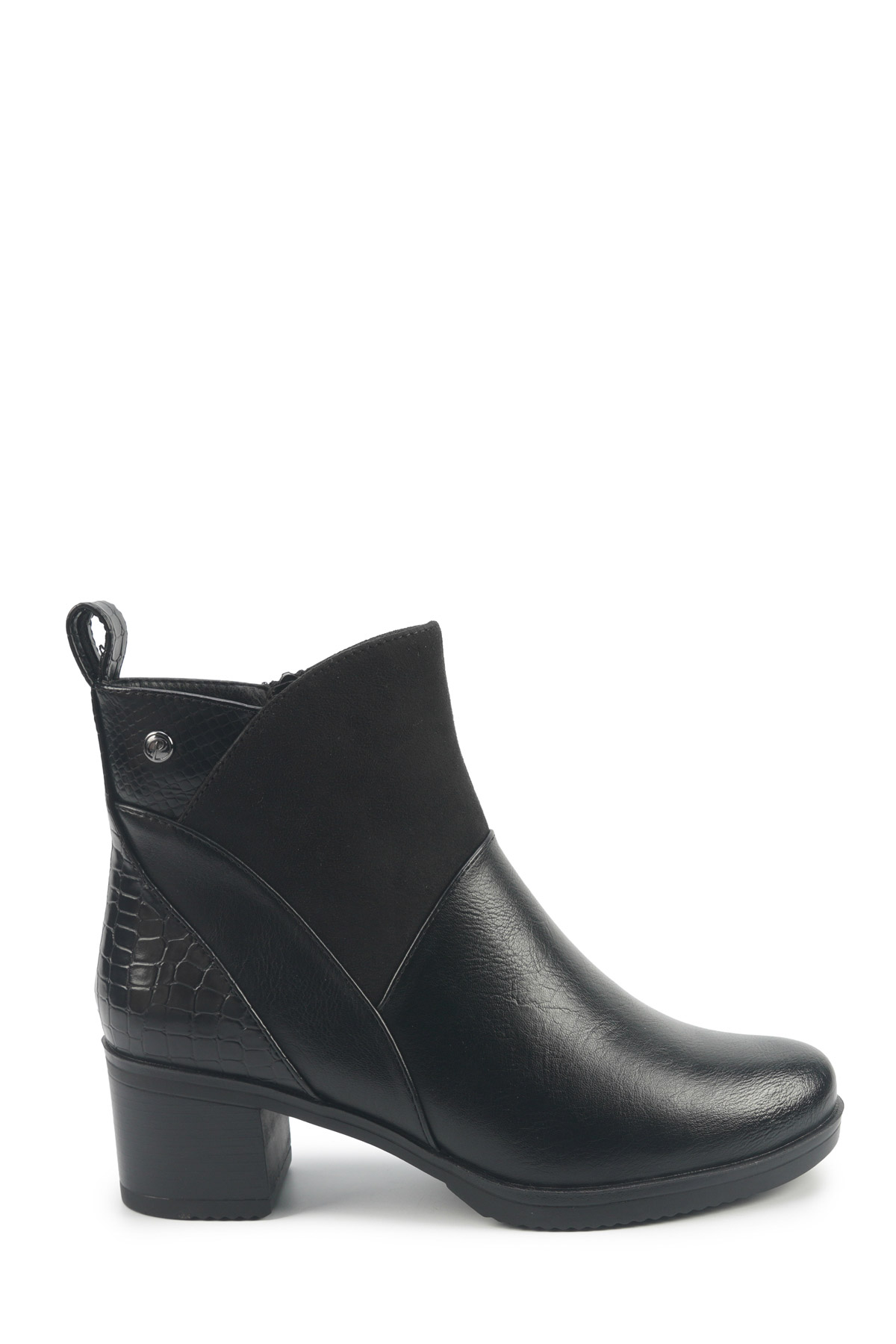 Polaris 165076.Z5PR Siyah Kadın Topuklu Bot - Görsel 2