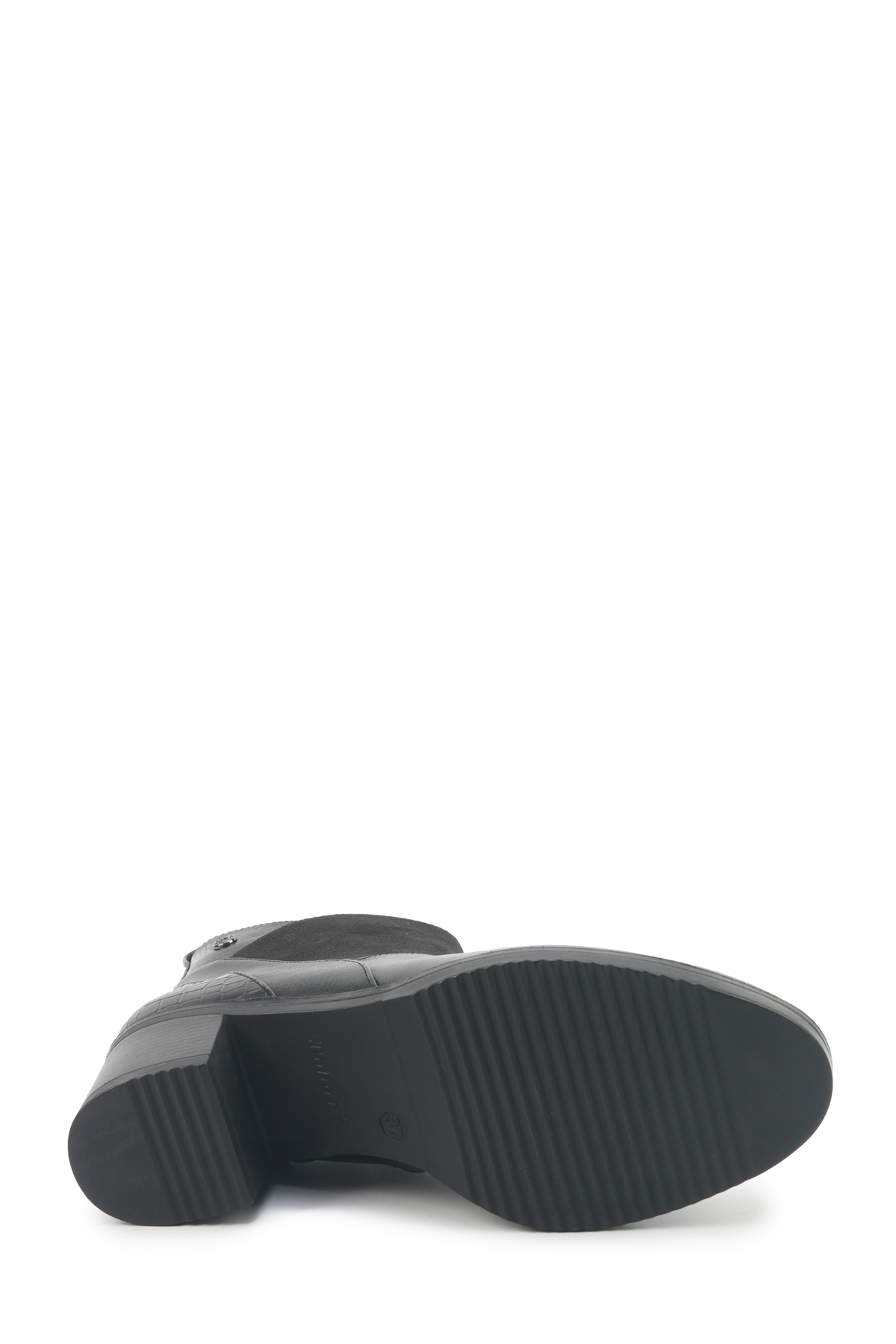 Polaris 165076.Z5PR Siyah Kadın Topuklu Bot - Görsel 5