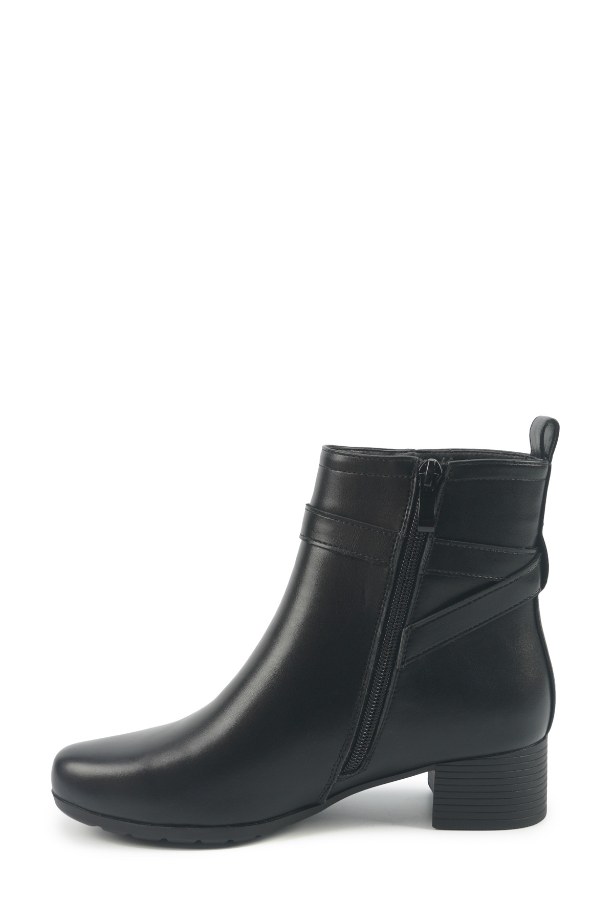 166586.Z5PR Siyah Kadın Topuklu Bot - Görsel 5
