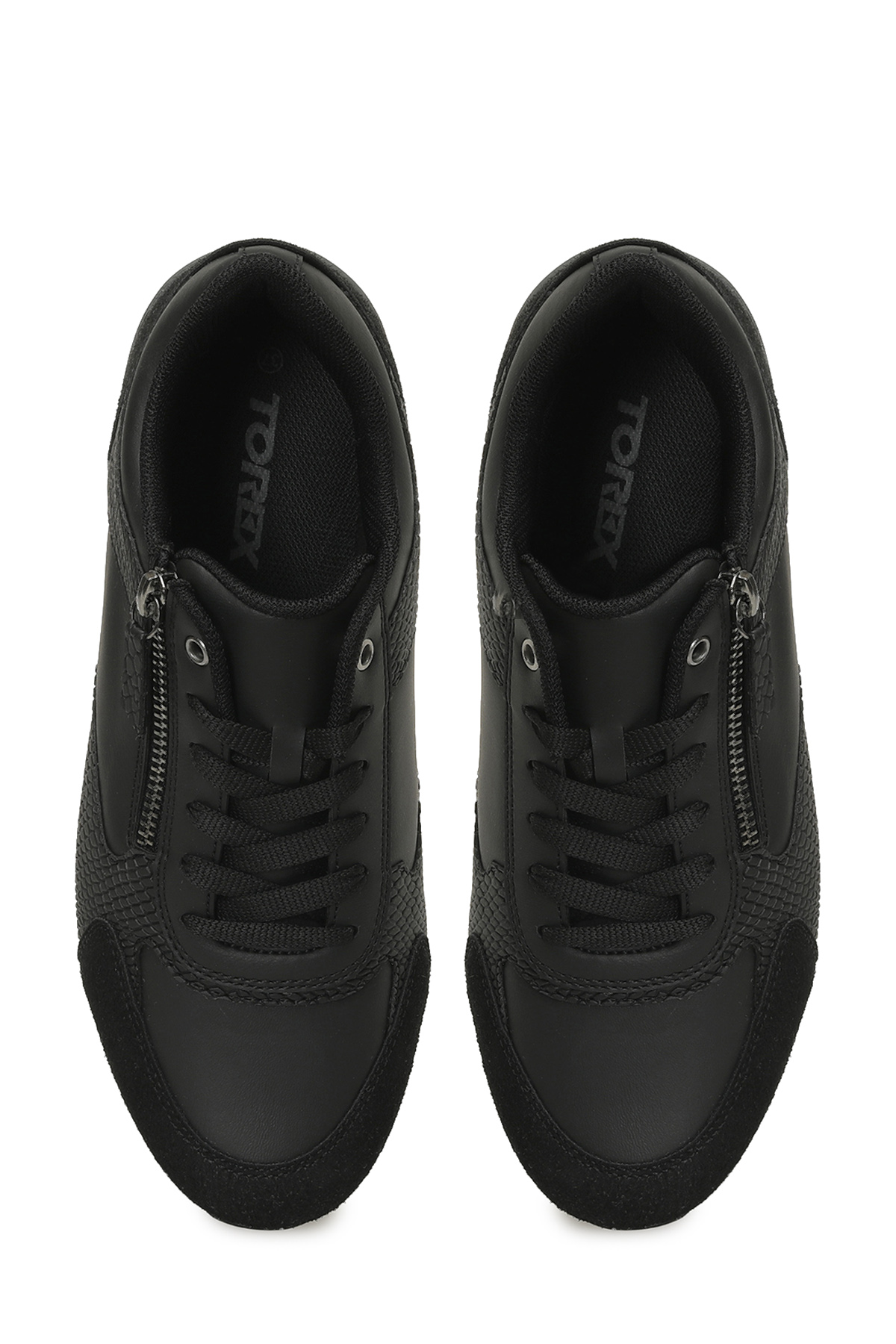 ANNA W 5PR Siyah Kadın Sneaker - Görsel 5