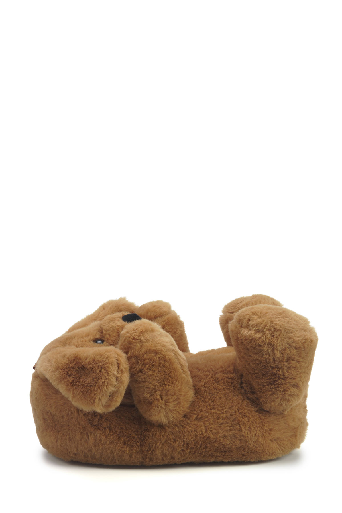 607106.Z5PR Kahverengi Kadın Panduf - Görsel 5