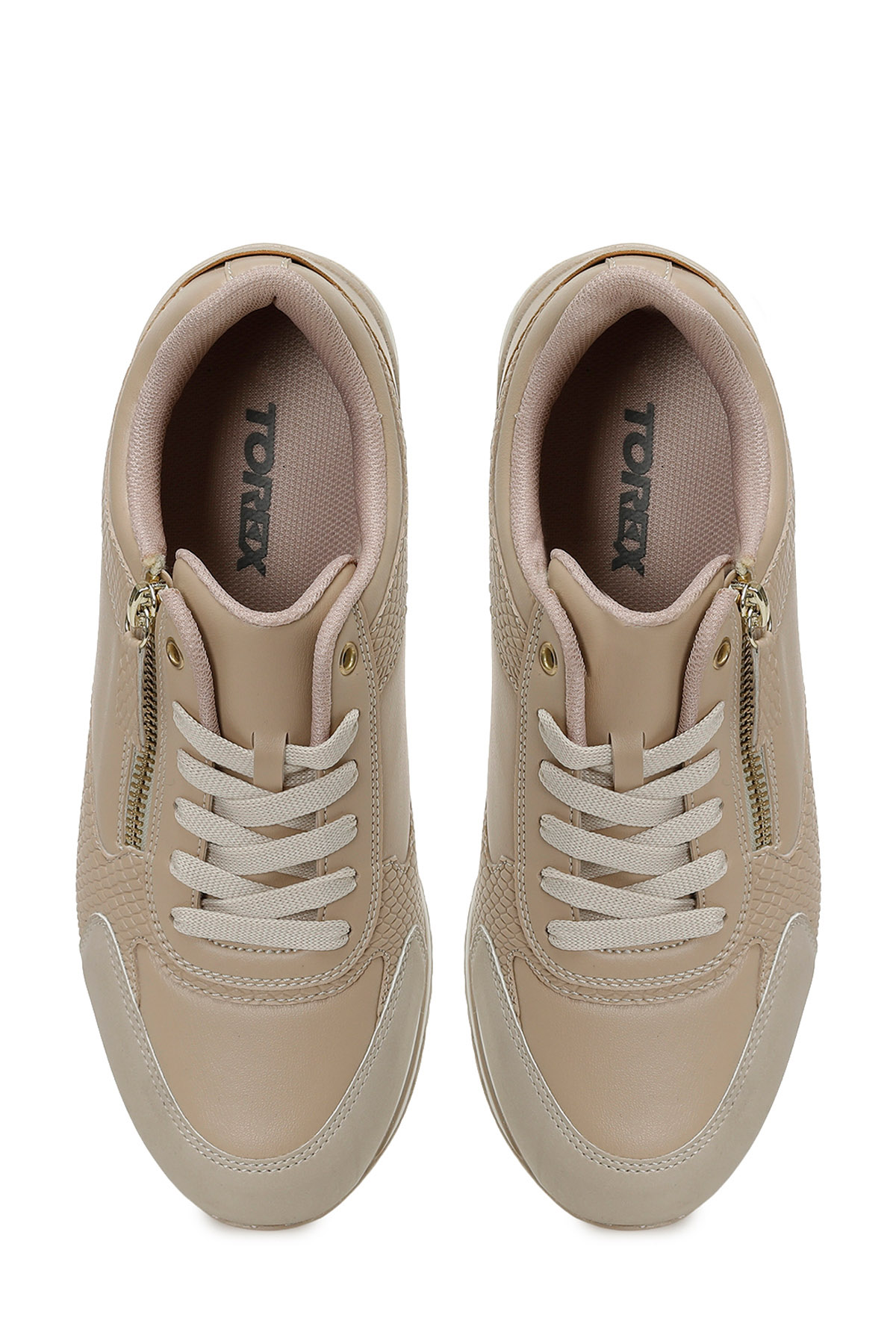 ANNA W 5PR Bej Kadın Sneaker - Görsel 5