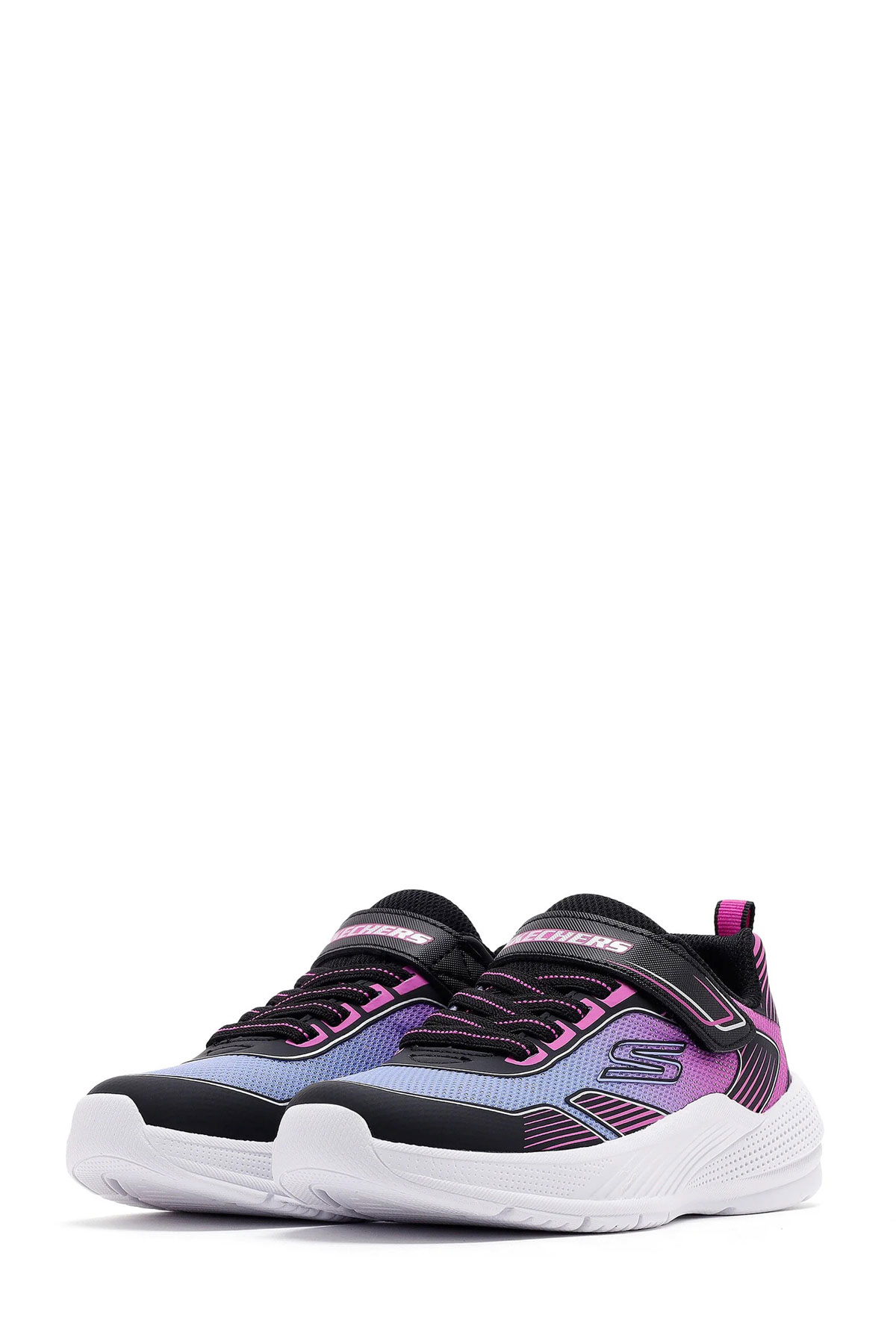 Skechers MICROSPEC ADVANCE Lila Kız Çocuk Spor Ayakkabı - Görsel 3