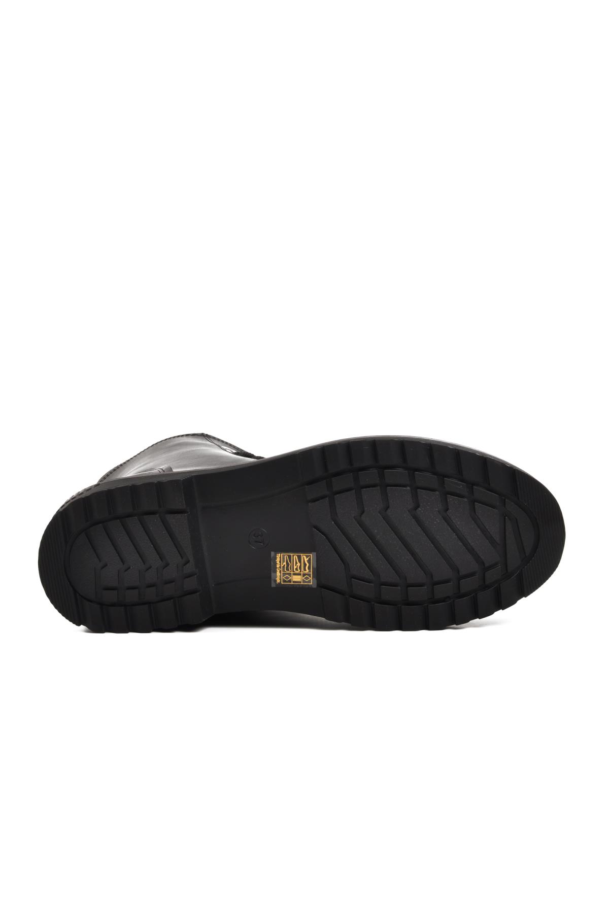 525316 Siyah İçi Kürklü Kadın Bot - Görsel 6