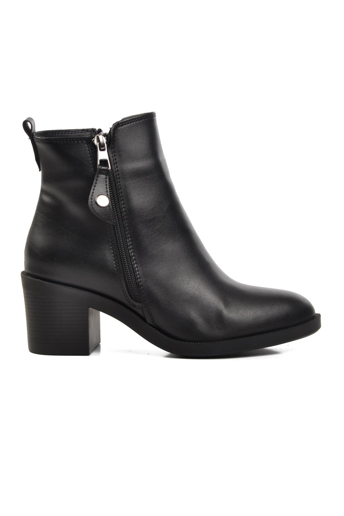 224547 Siyah Cilt Kadın Bot - Görsel 3