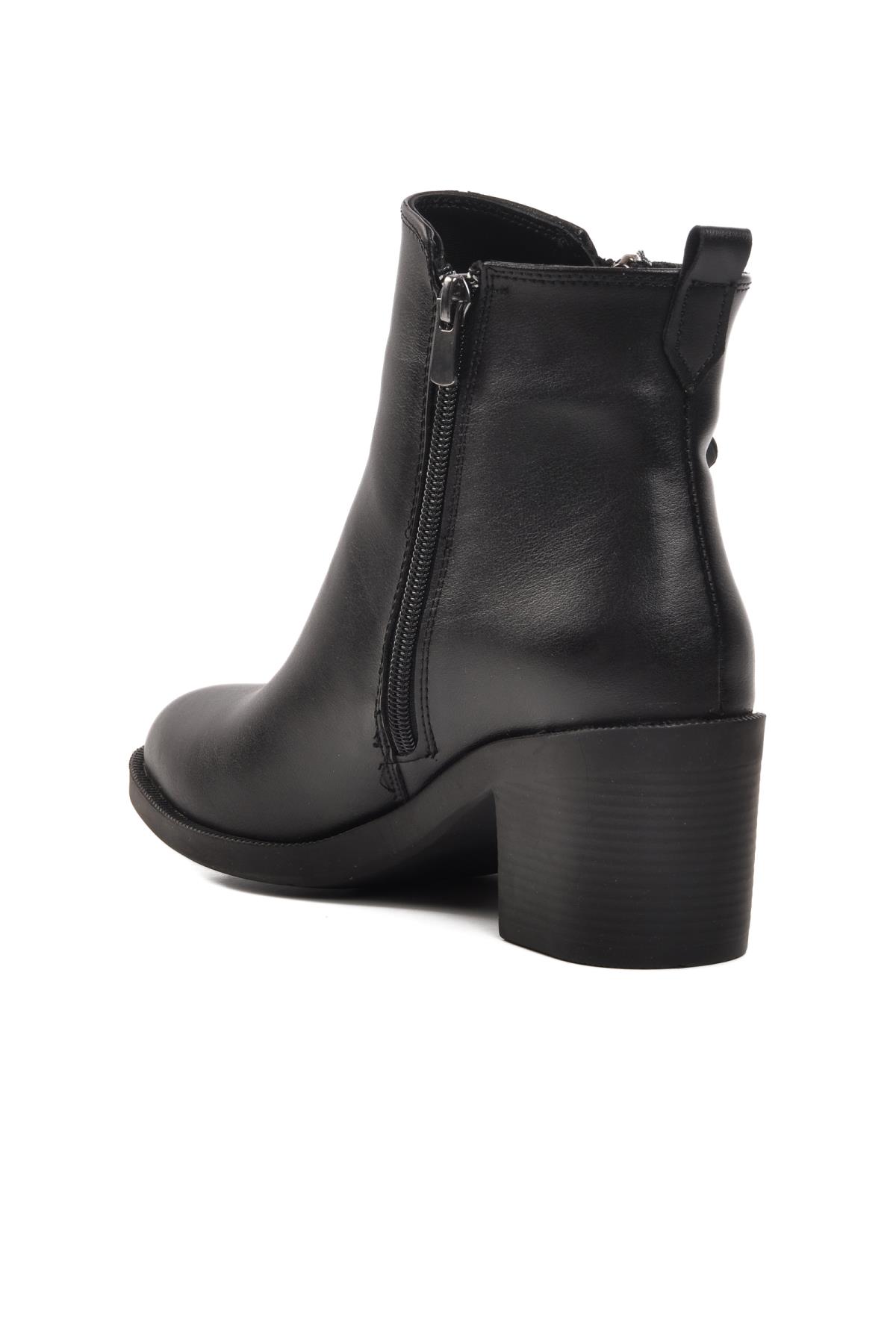 224547 Siyah Cilt Kadın Bot - Görsel 5