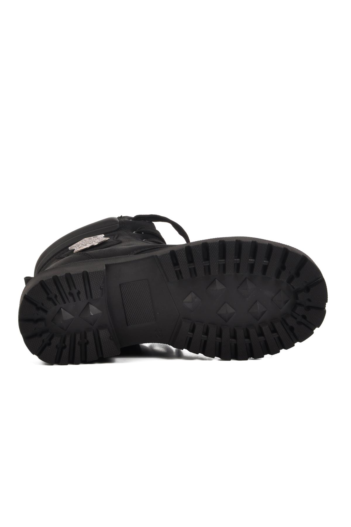 Parpat 25K-F Siyah Zümrüt İçi Kürklü Çocuk Bot - Görsel 6