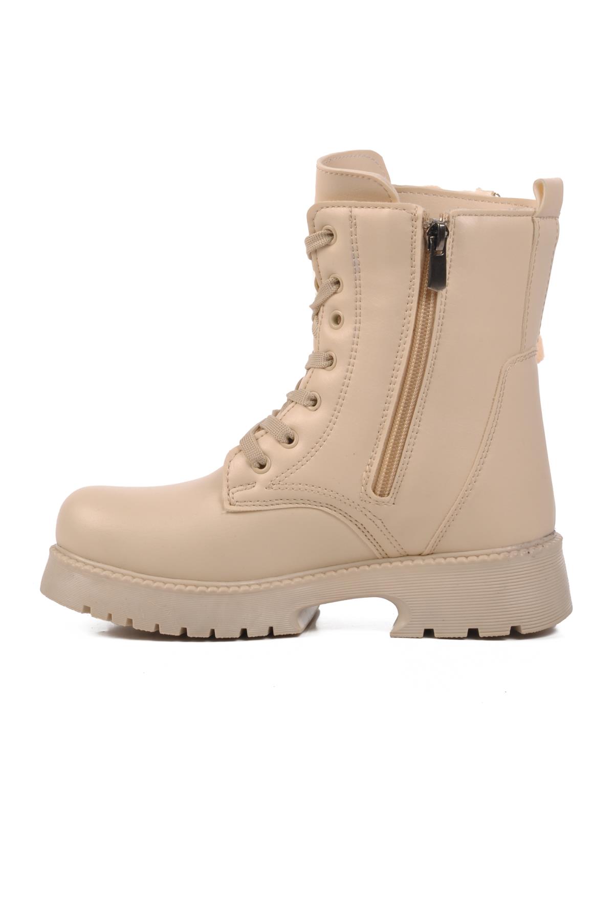 Pegasi-F Bej İçi Kürklü Çocuk Bot - Görsel 4