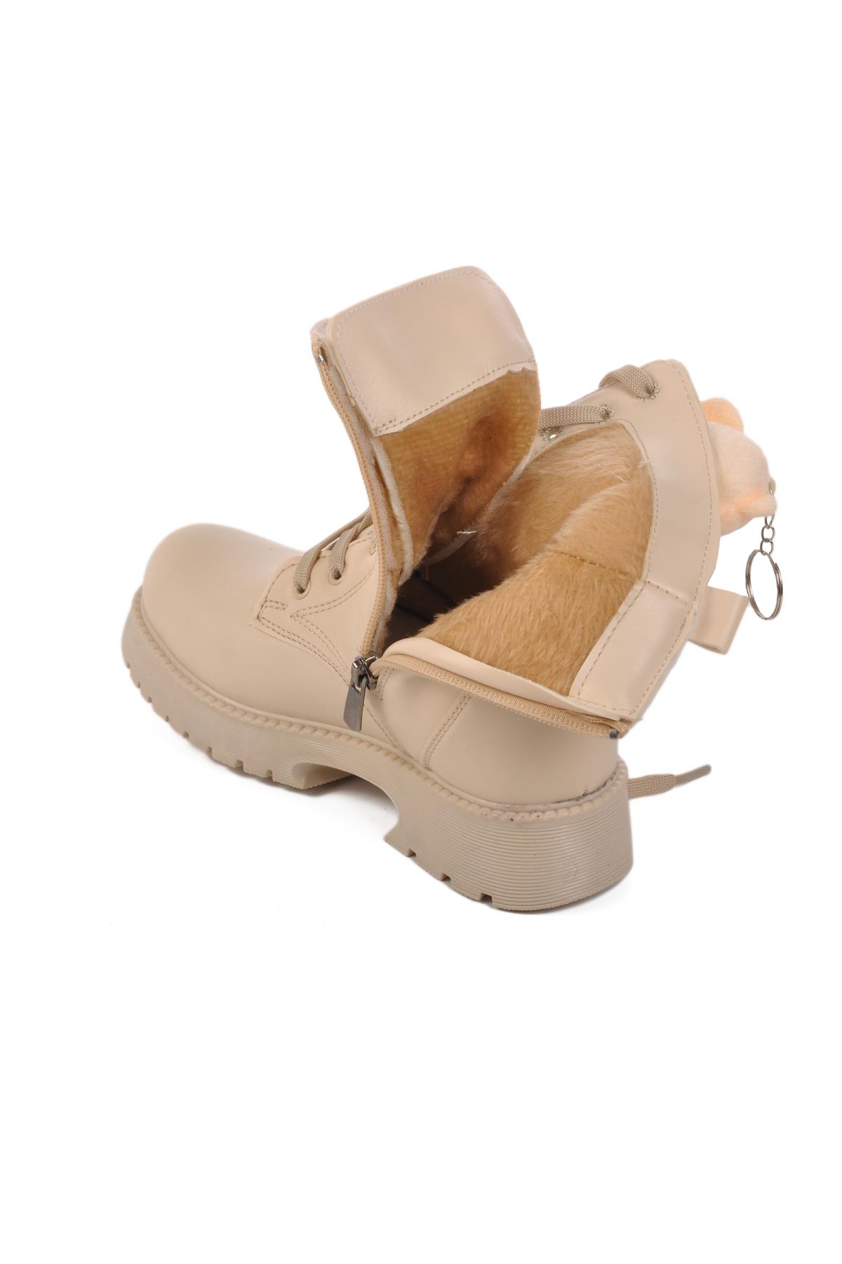 Pegasi-F Bej İçi Kürklü Çocuk Bot - Görsel 5