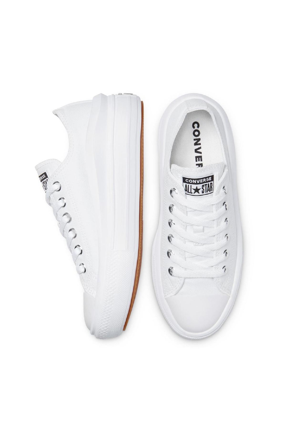 570256C Ctas Move Ox Sneakers Beyaz Kadın Spor Ayakkabı - Görsel 4