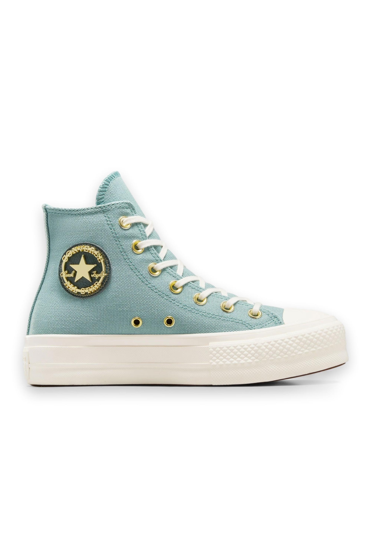A11495C Chuck Taylor All Star Lift Sneakers Açık Yeşil Unisex Spor Ayakkabı - Görsel 2