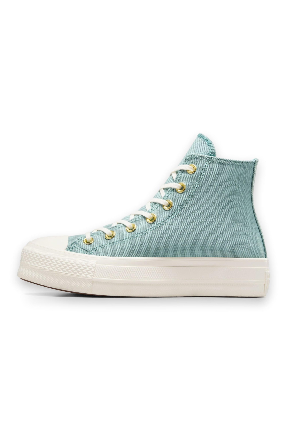 A11495C Chuck Taylor All Star Lift Sneakers Açık Yeşil Unisex Spor Ayakkabı - Görsel 4