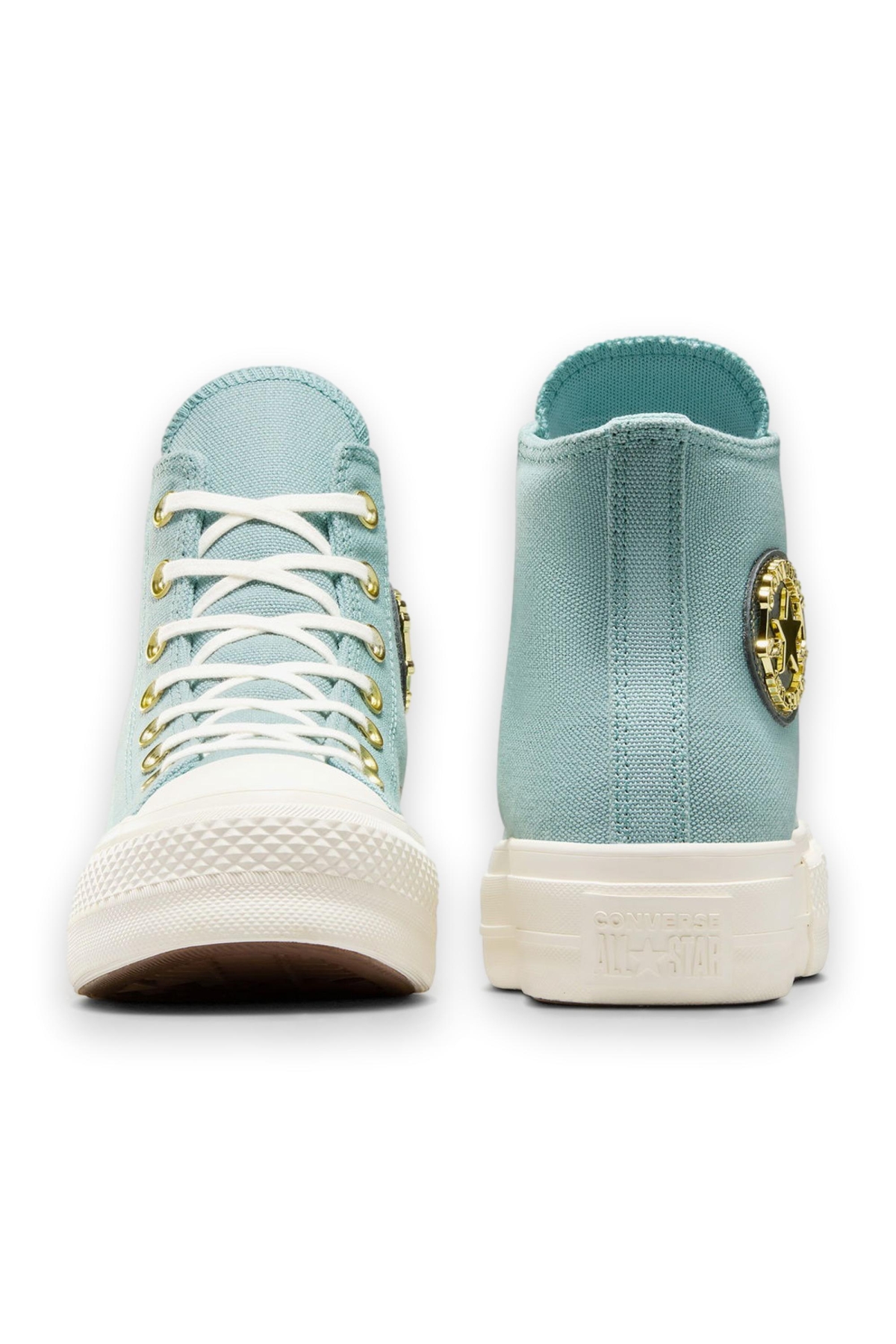 A11495C Chuck Taylor All Star Lift Sneakers Açık Yeşil Unisex Spor Ayakkabı - Görsel 5