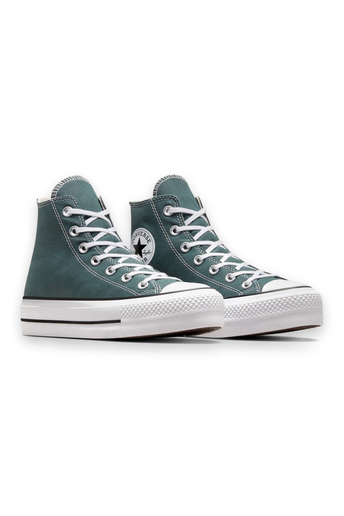 A12596C Chuck Taylor All Star Lift Sneaker Açık Yeşil Unisex Spor Ayakkabı - Görsel 3