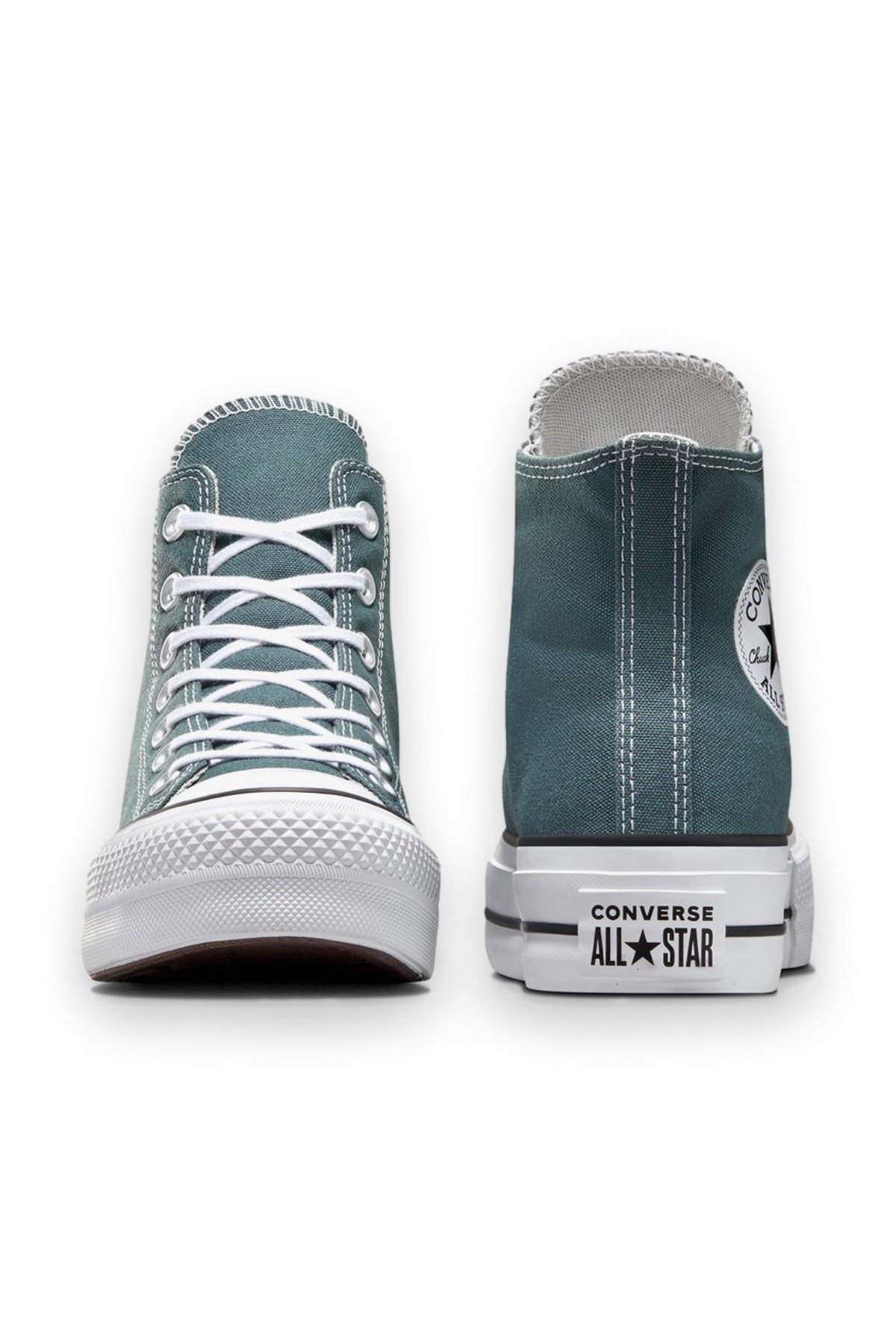 A12596C Chuck Taylor All Star Lift Sneaker Açık Yeşil Unisex Spor Ayakkabı - Görsel 5