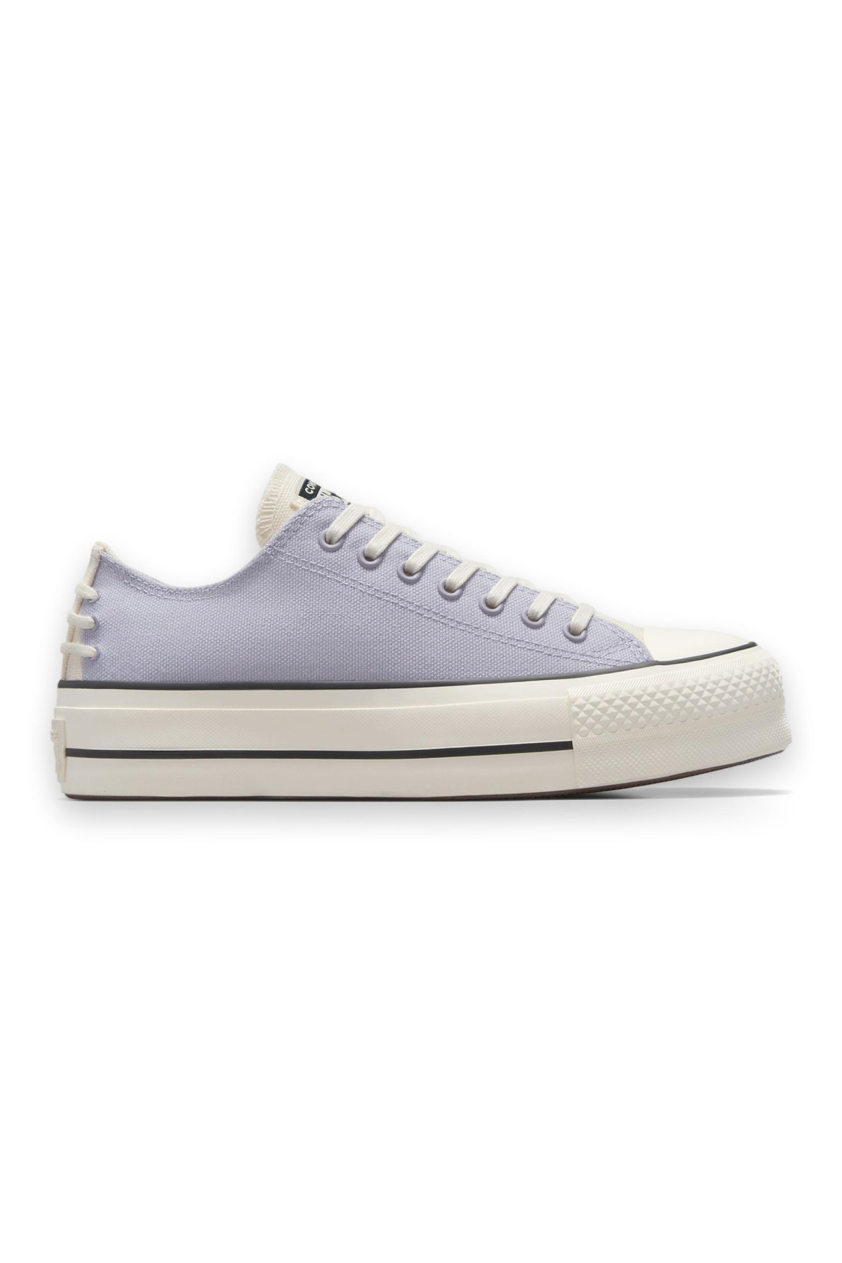 A12553C Chuck Taylor All Star Lift Crafted Laces Platform Sneaker Lila Unisex Aya - Görsel 2