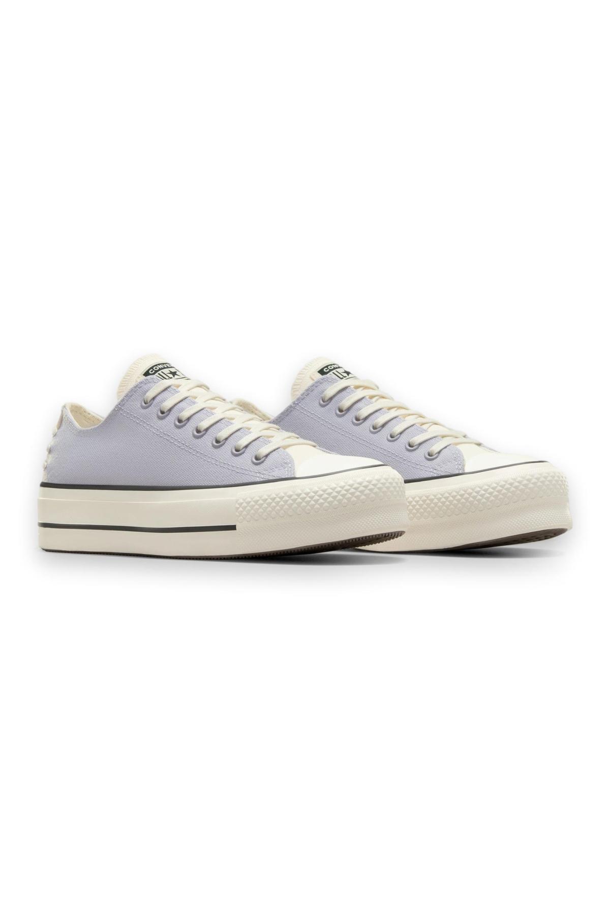 A12553C Chuck Taylor All Star Lift Crafted Laces Platform Sneaker Lila Unisex Aya - Görsel 3