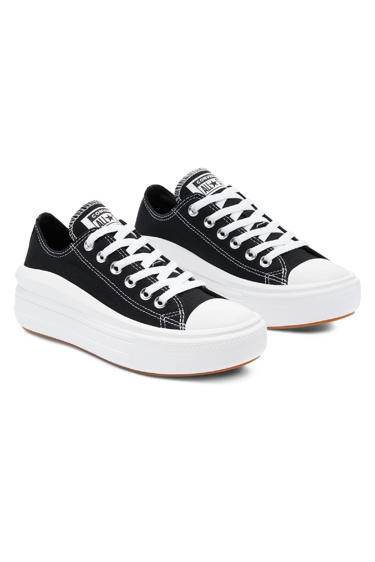 570256C Ctas Move Ox Sneakers Siyah Kadın Spor Ayakkabı - Görsel 3