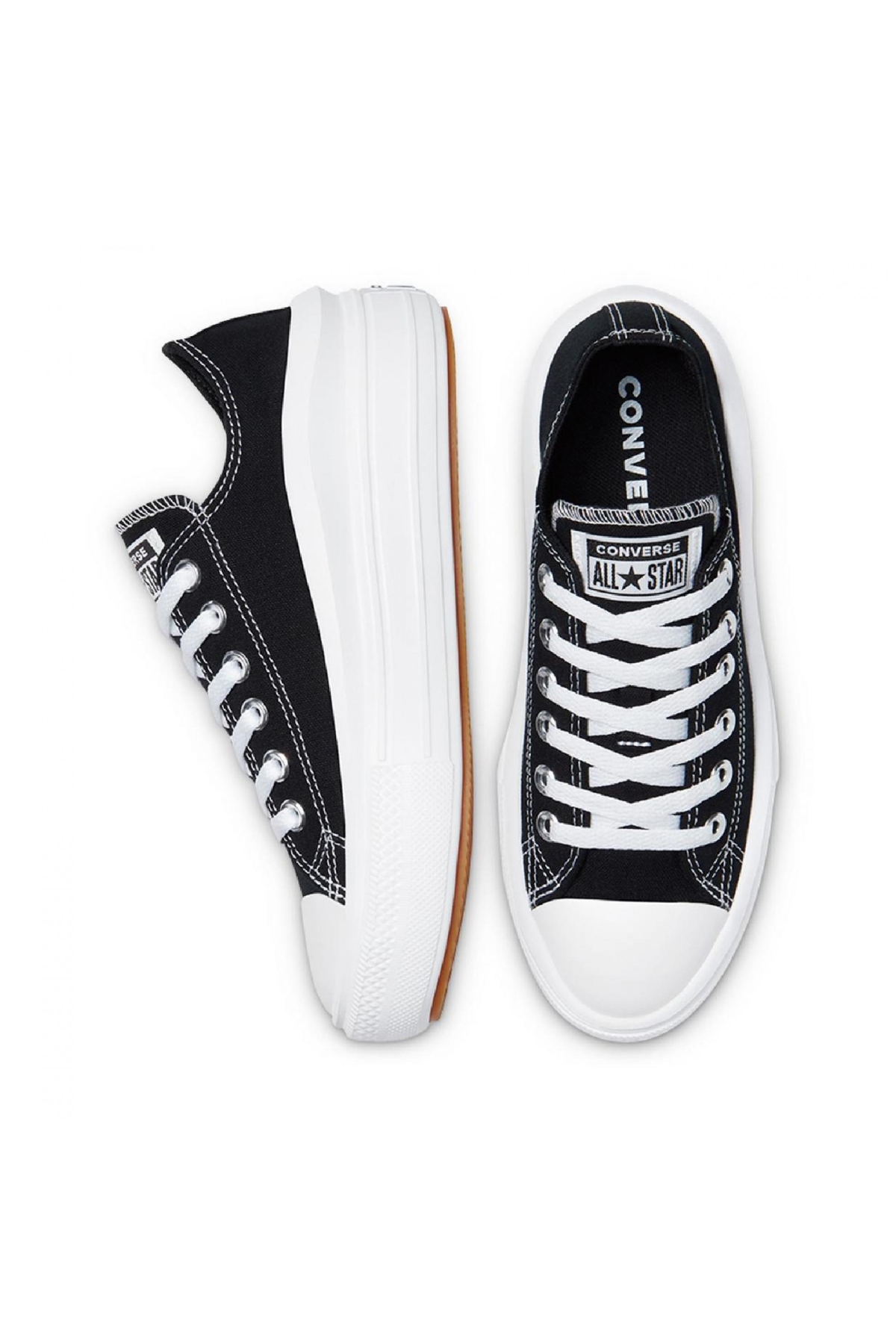 570256C Ctas Move Ox Sneakers Siyah Kadın Spor Ayakkabı - Görsel 4