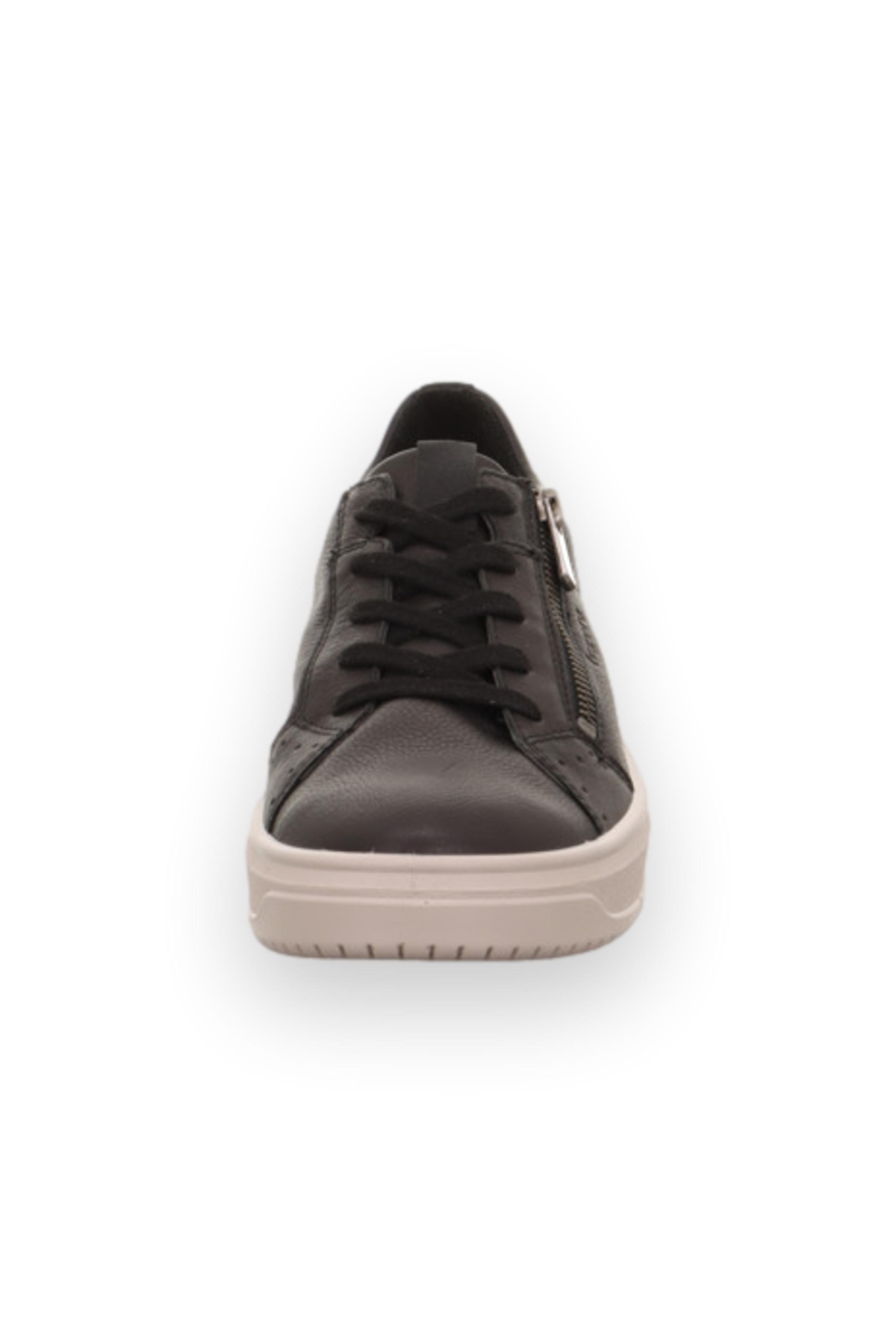 000334 Z Rejoise Gore-Tex Günlük Deri Siyah Kadın Ayakkabı - Görsel 4