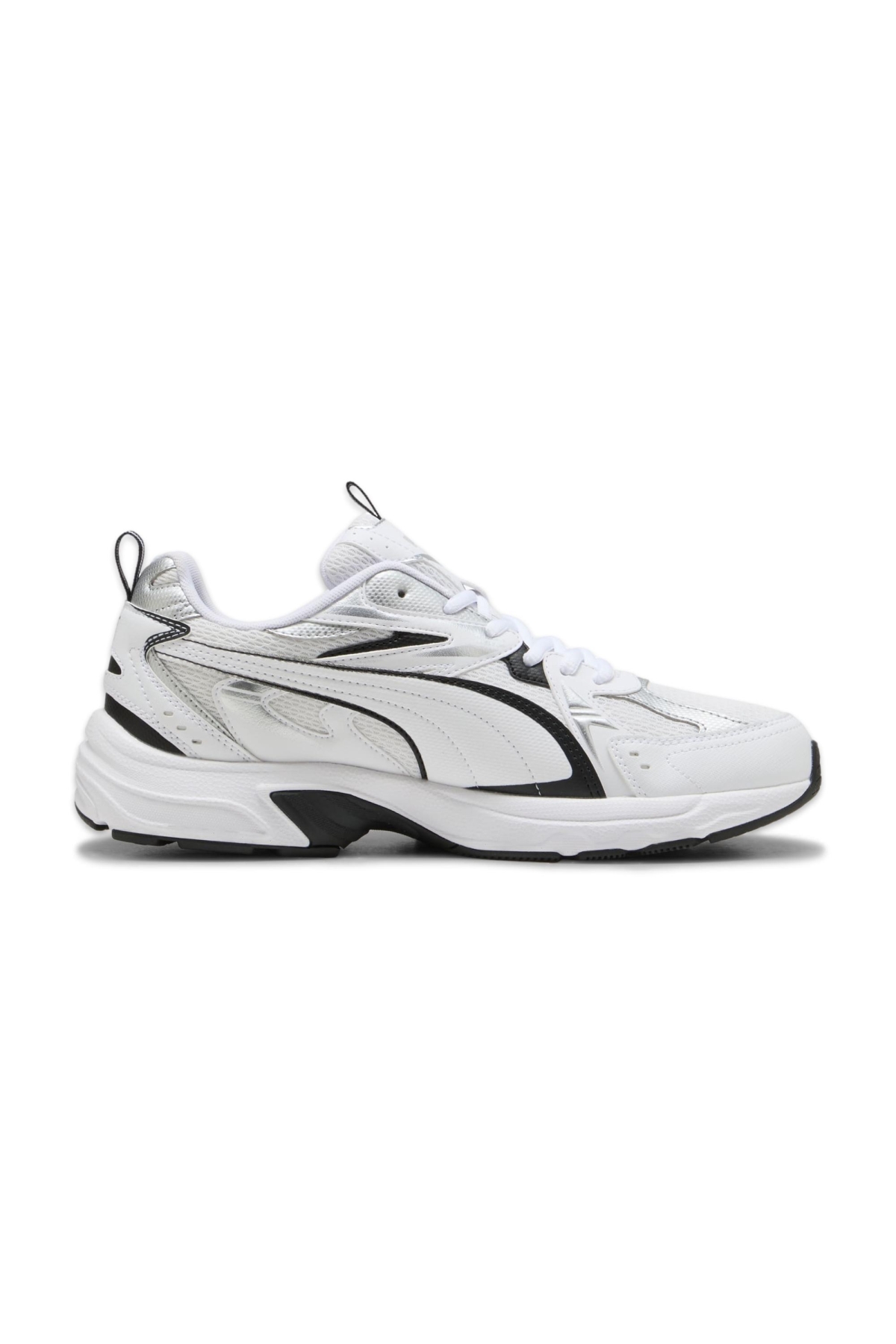 402623 Milenio Tech Günlük Beyaz-Siyah Unisex Spor Ayakkabı - Görsel 4