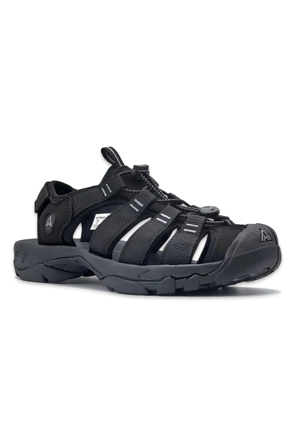 710445B 152-21055 Outdoor Siyah Unisex Sandalet - Görsel 4