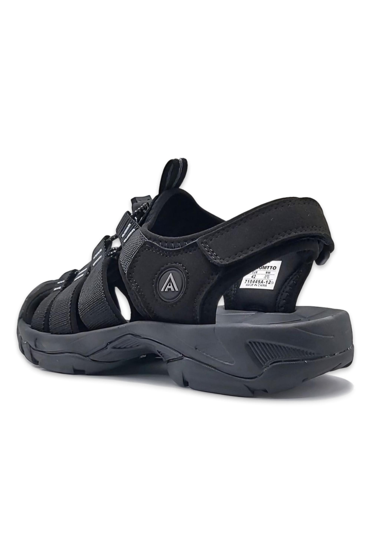 710445B 152-21055 Outdoor Siyah Unisex Sandalet - Görsel 5