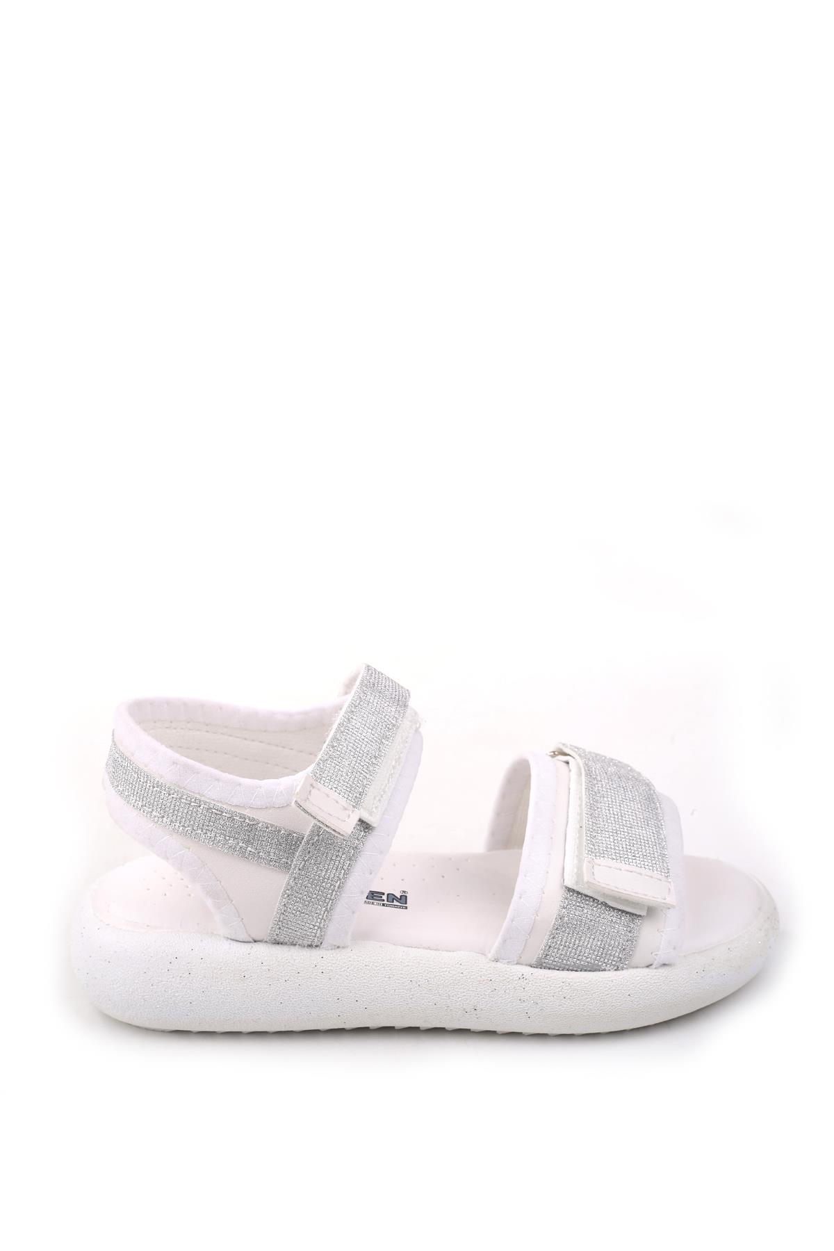 Arzn 4830 Kız Çocuk Ortopedik Rahat Taban Sandalet - Görsel 3