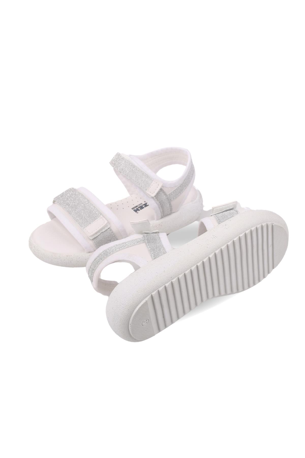 Arzn 4830 Kız Çocuk Ortopedik Rahat Taban Sandalet - Görsel 6