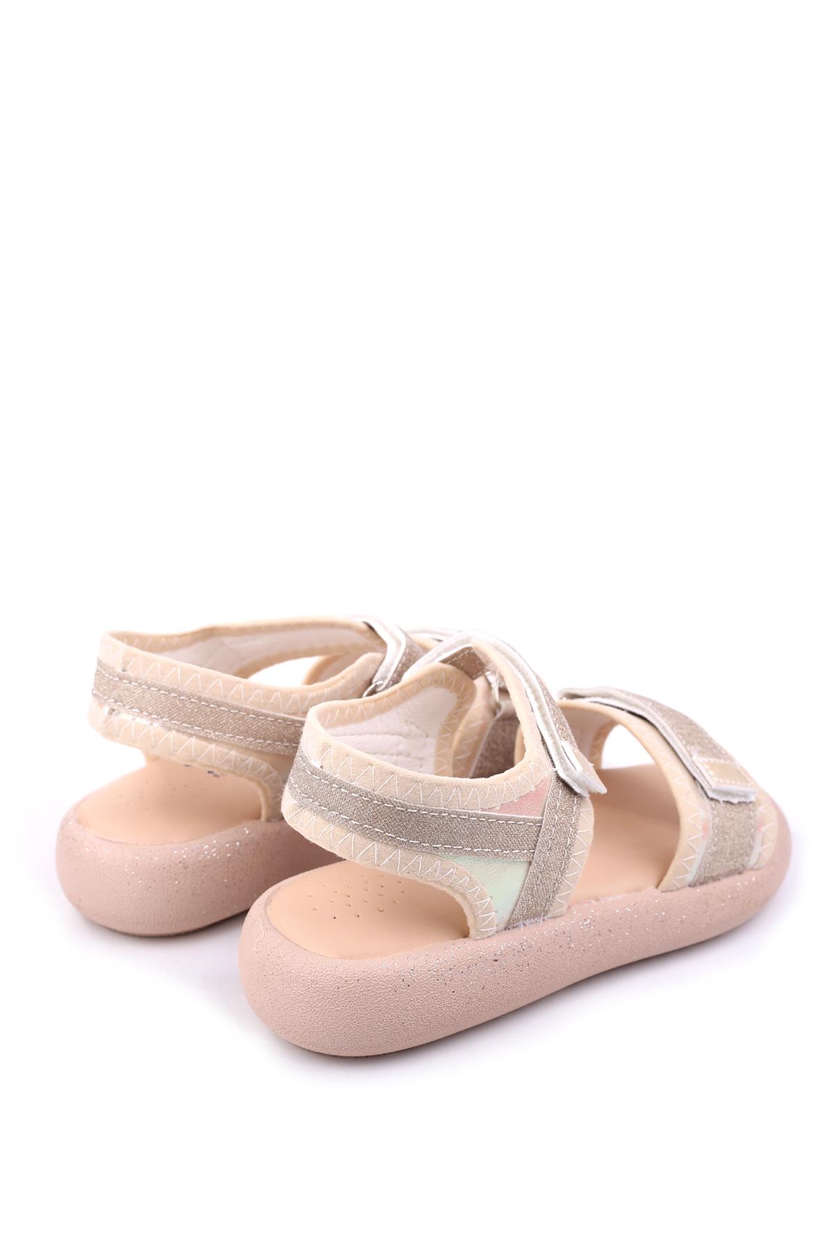 Arzn 4830 Kız Çocuk Ortopedik Rahat Taban Sandalet - Görsel 5