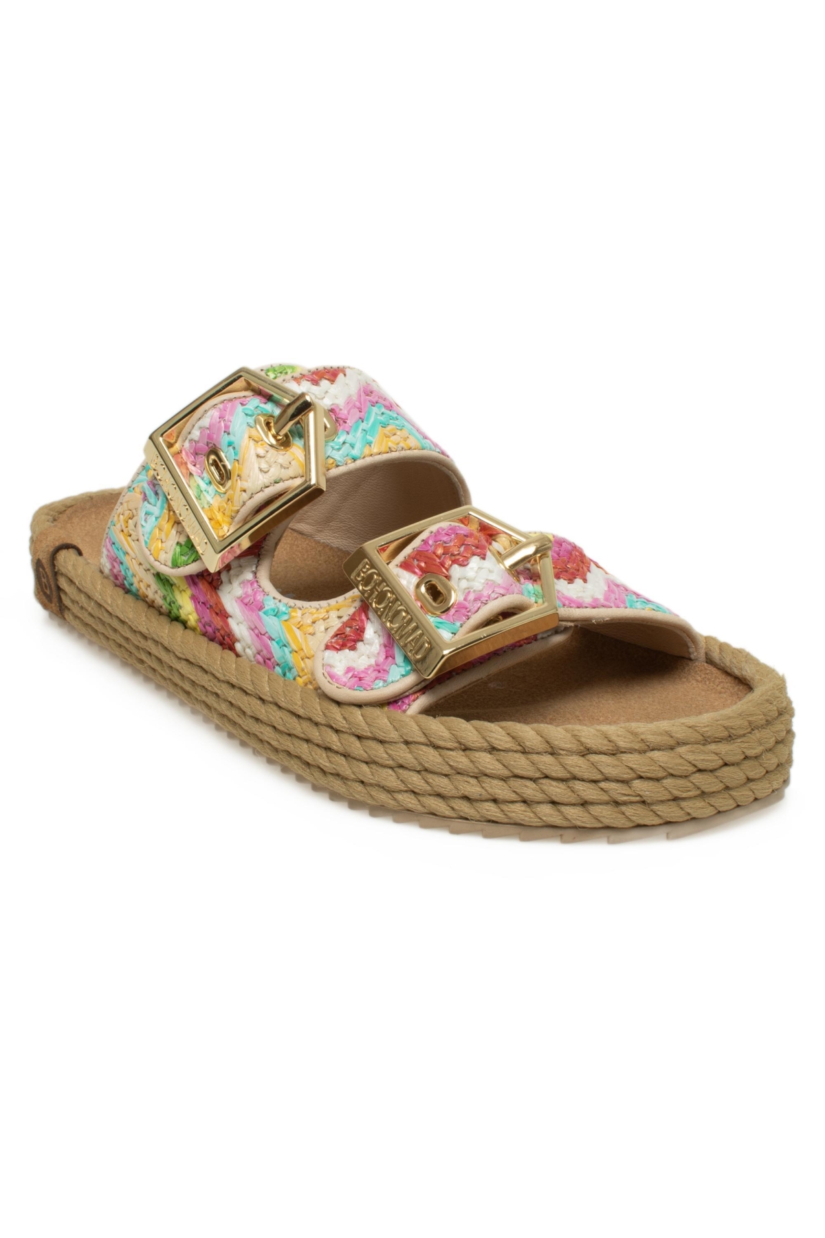 Sydney-Z Hasir Çok Renkli Kadın Terlik - Görsel 3