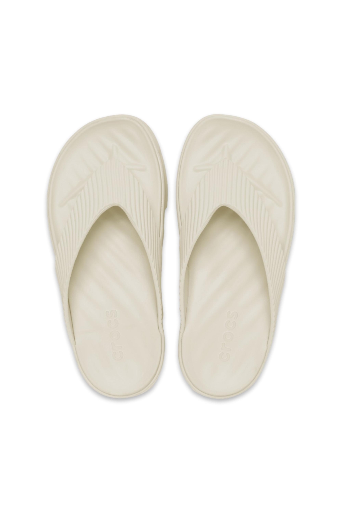 210700 Getaway Groove Platform Flip Parmak Arası Krem Kadın Terlik - Görsel 4